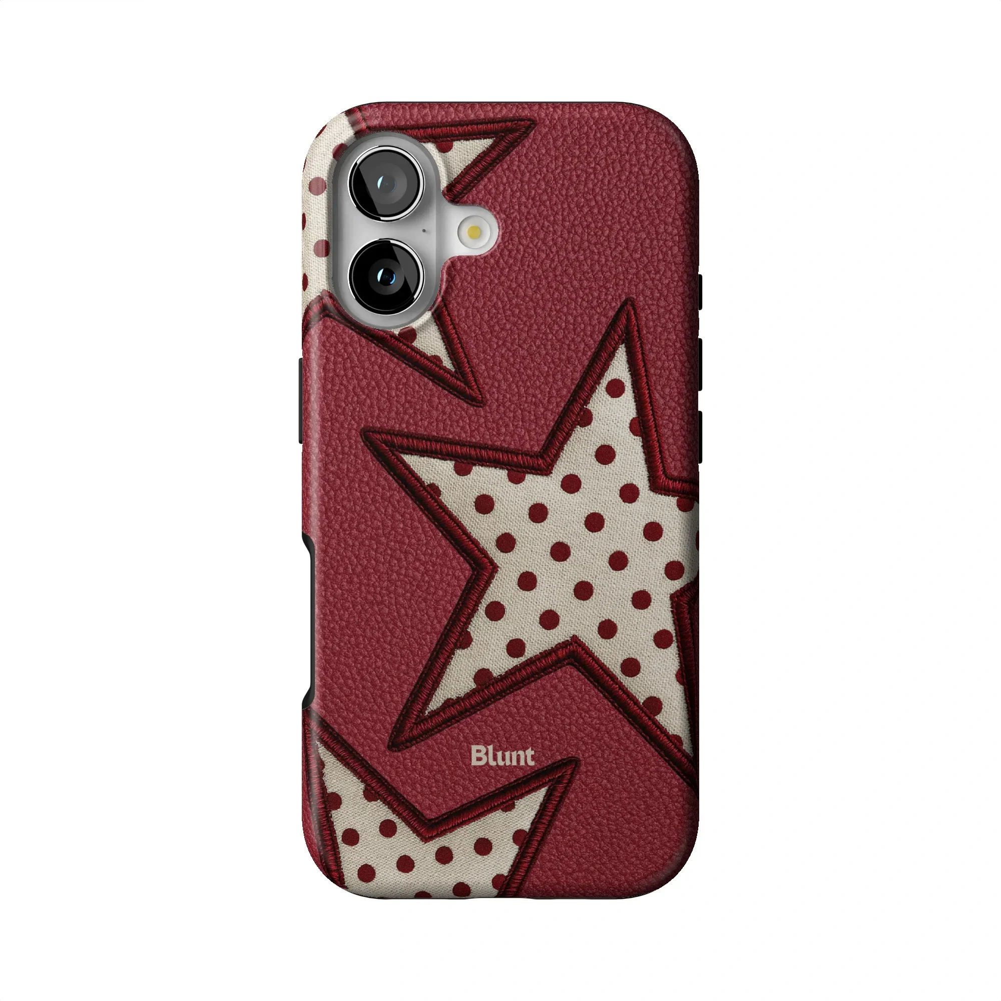 Cherry Polka Star iPhone Case - Image 32