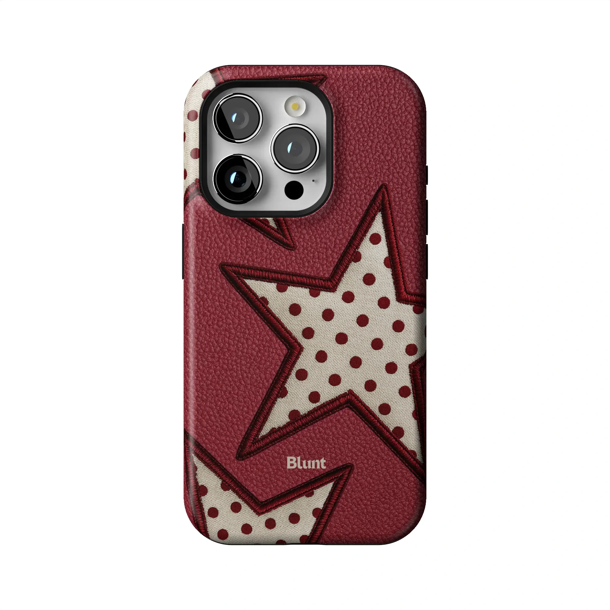 Cherry Polka Star iPhone Case - Image 41