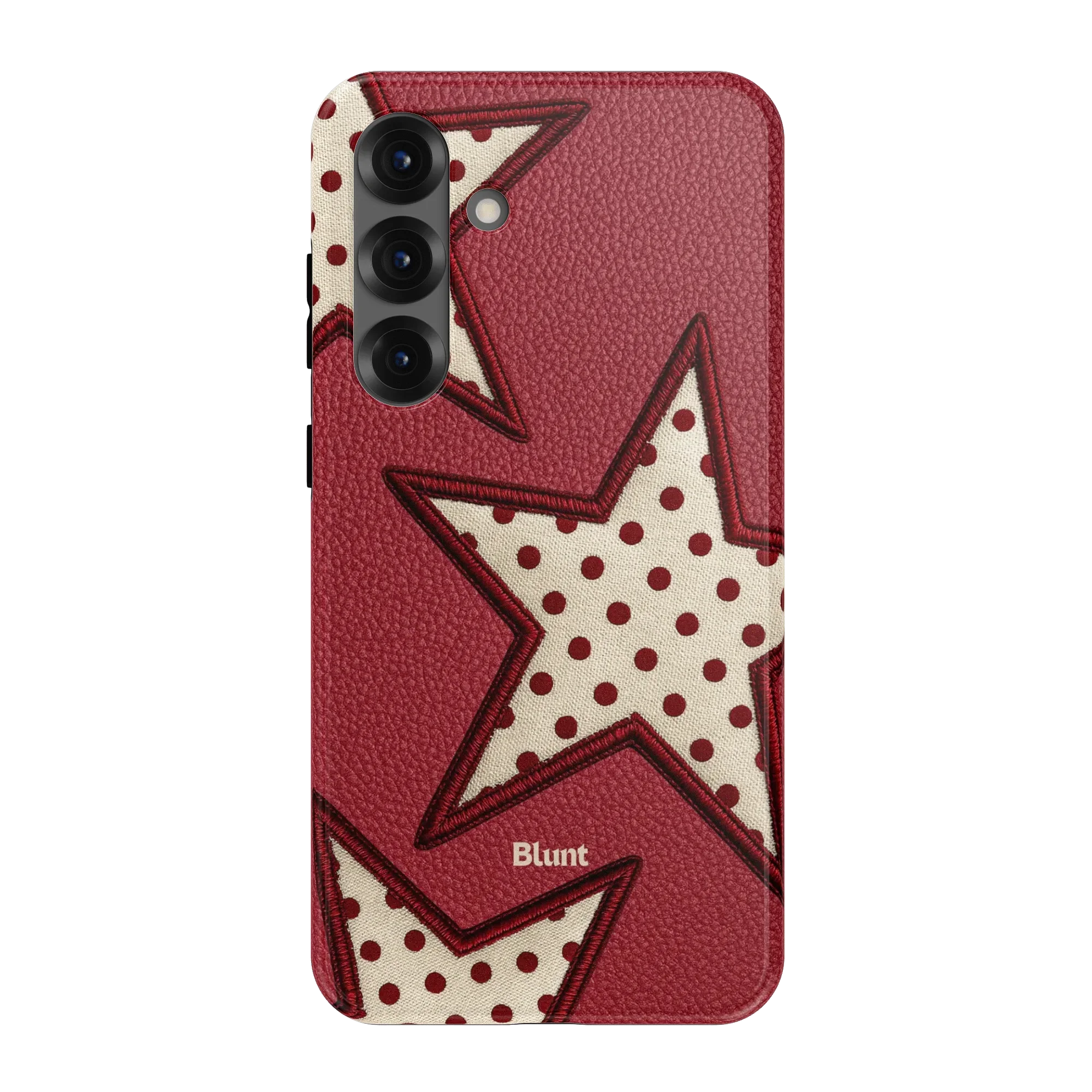 Cherry Polka Star Samsung Case - Image 2