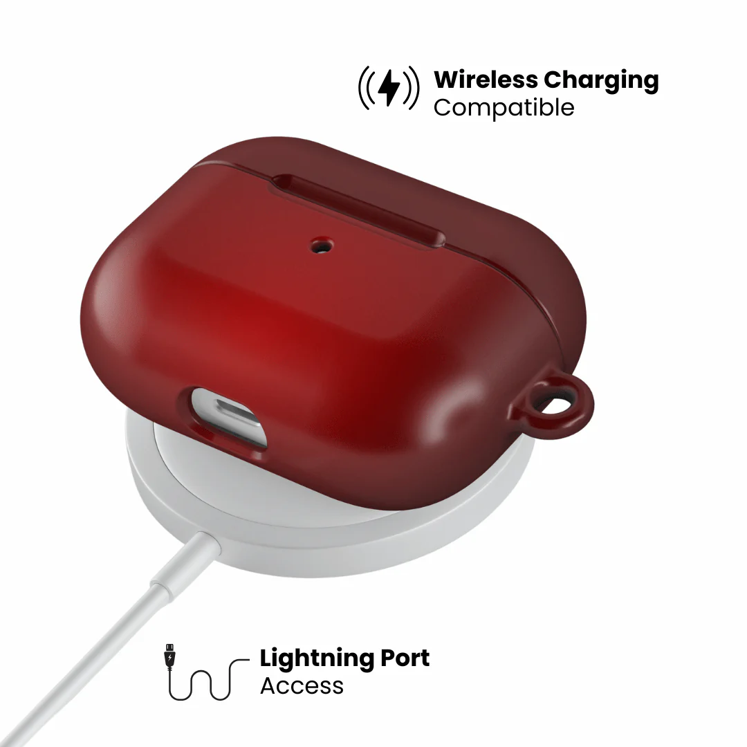 Cherry Red AirPod Case - Image 8