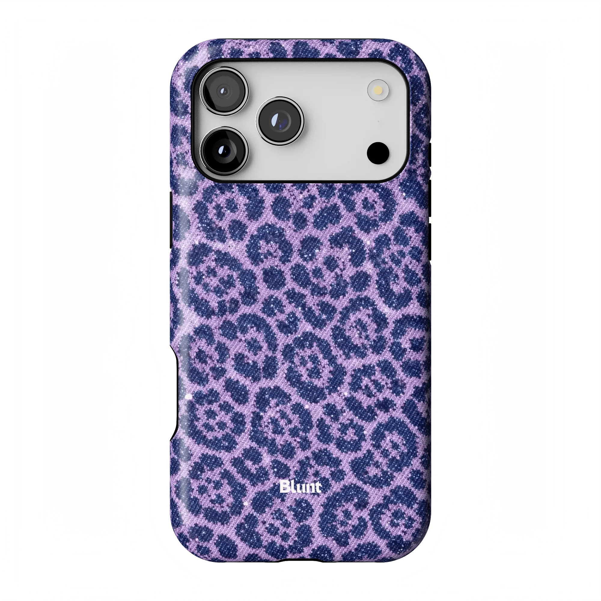 Classic Cheetah Purple iPhone Case - Image 3