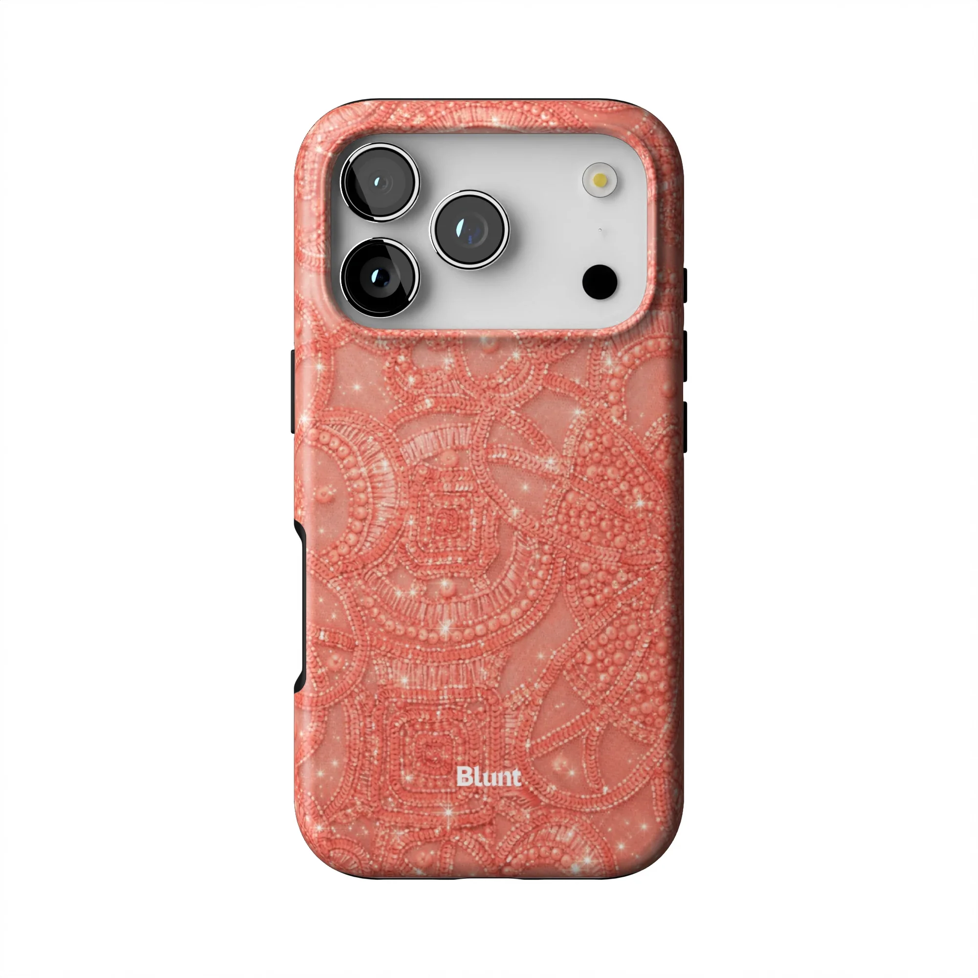 Coral Glam iPhone Case - Image 3