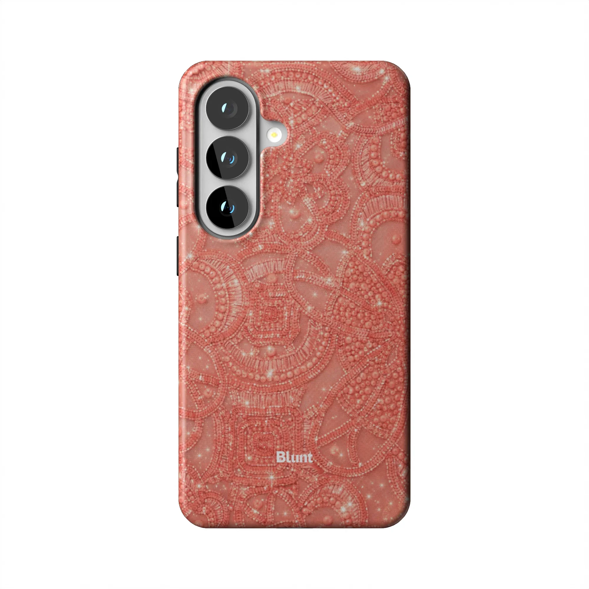 Coral Glam Samsung Phone Case - Image 2