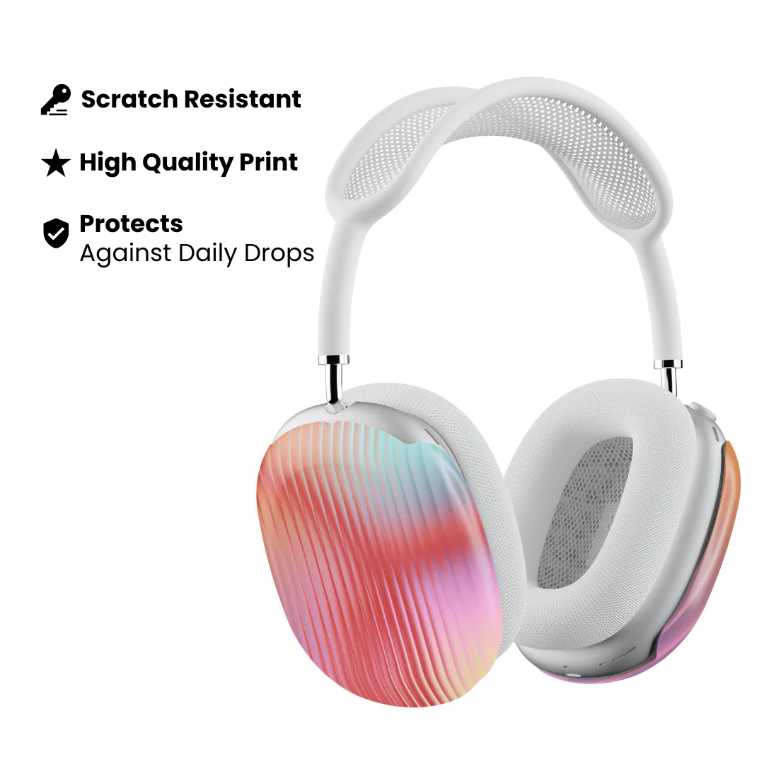 Coral Glass AirPod Max Case - Image 3