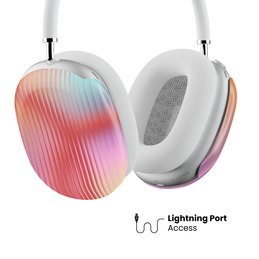Coral Glass AirPod Max Case - Image 4