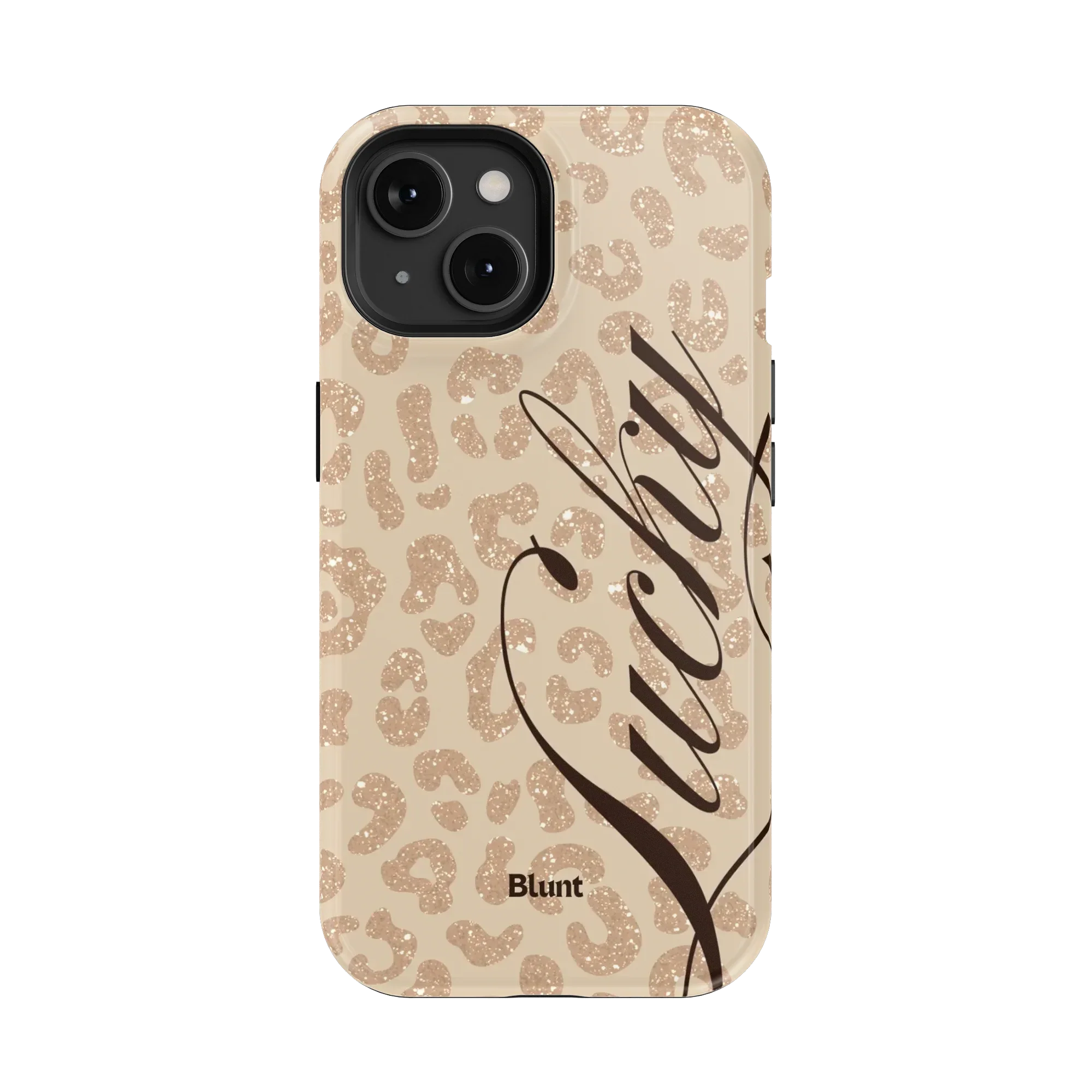 Cream Cheetah Lucky iPhone Case - Image 9