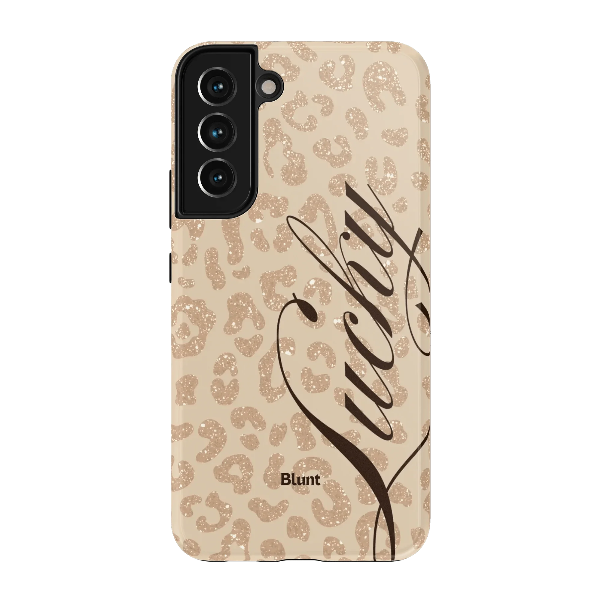Cream Cheetah Lucky Samsung Case - Image 11