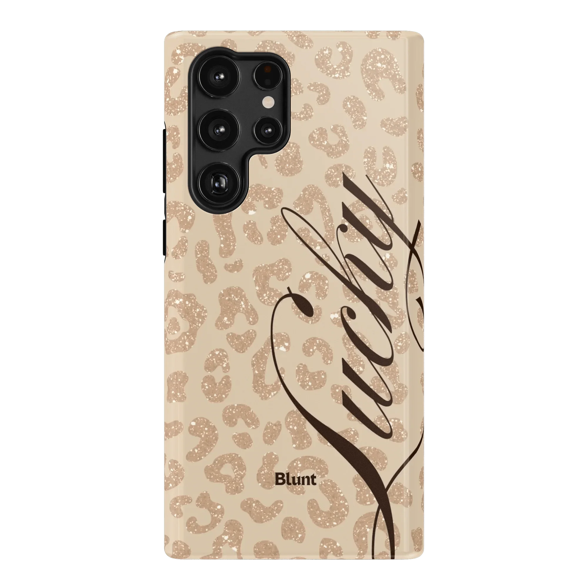 Cream Cheetah Lucky Samsung Case - Image 12
