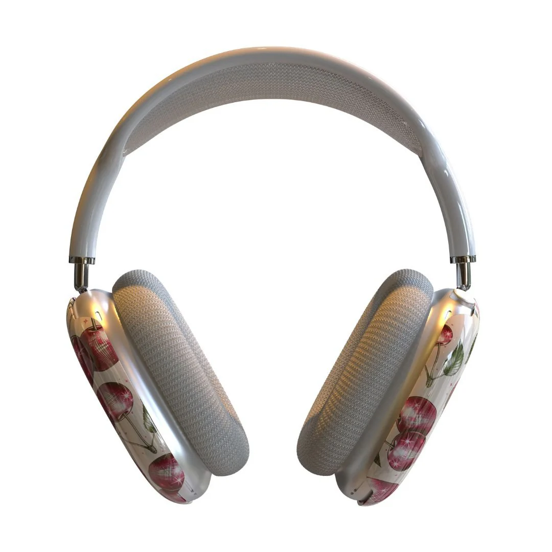 Cream Cherry Party Airpod Max Case - Image 4