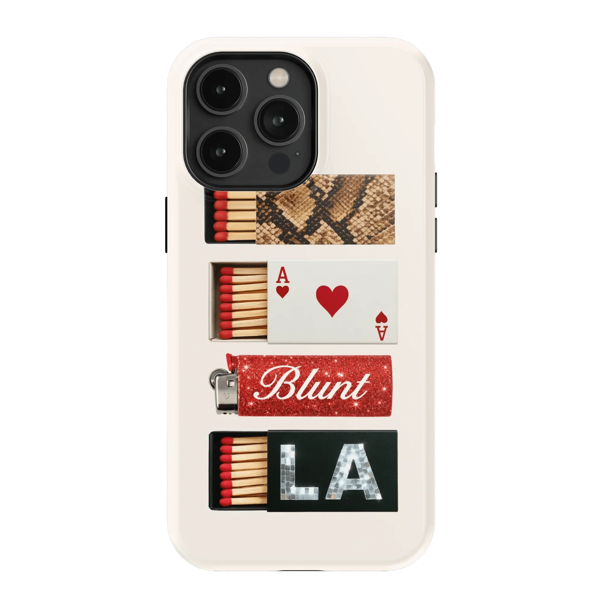 Cream Match iPhone Case - Image 15