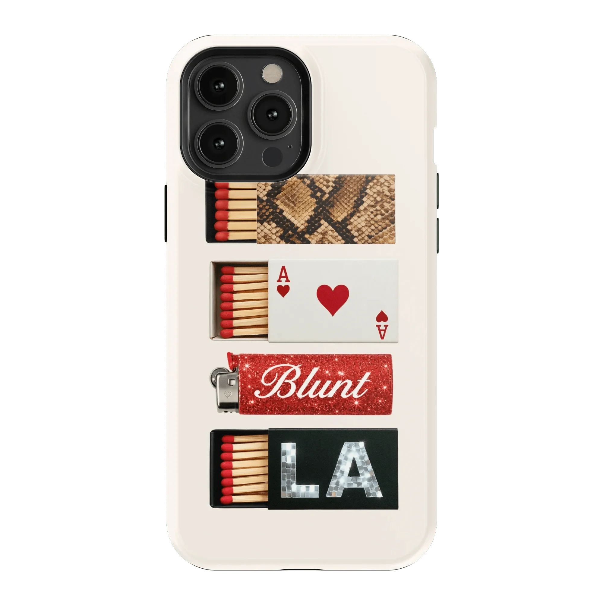 Cream Match iPhone Case - Image 19