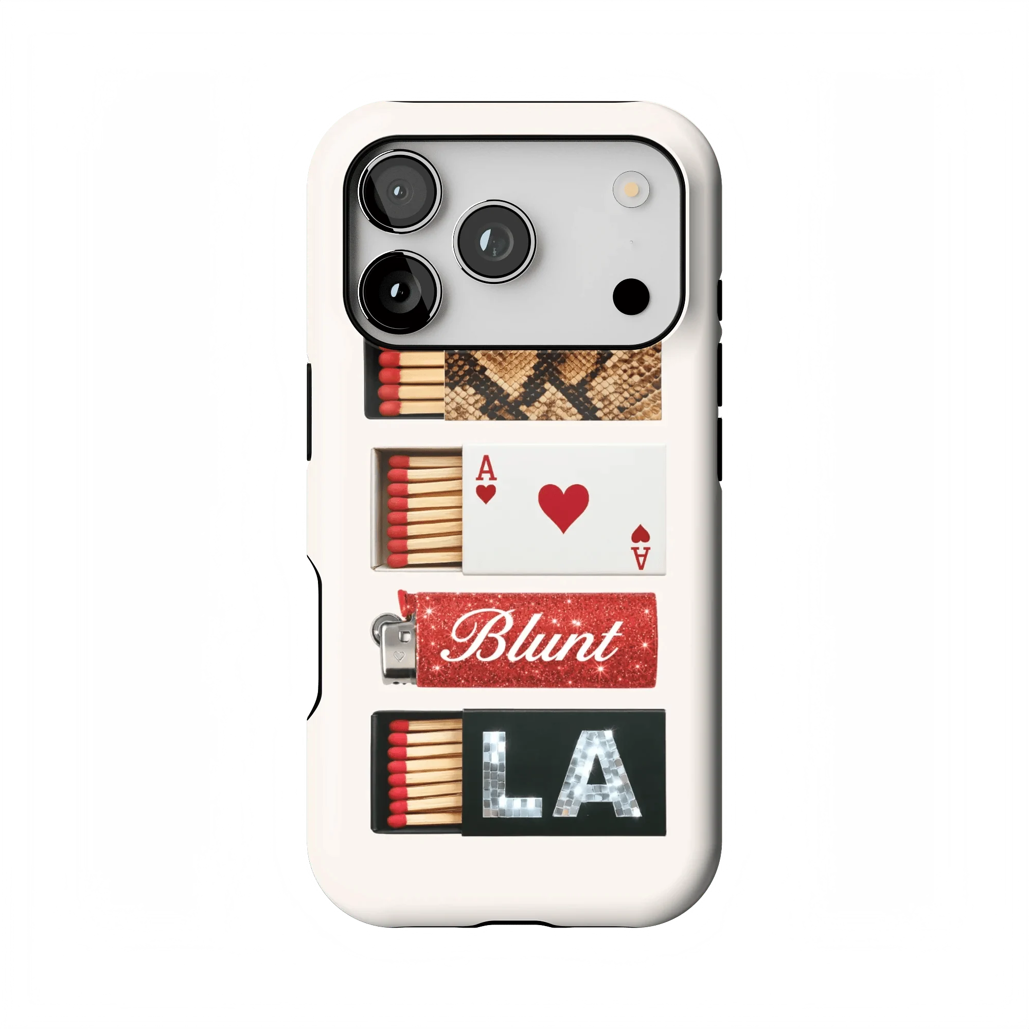 Cream Match iPhone Case - Image 2