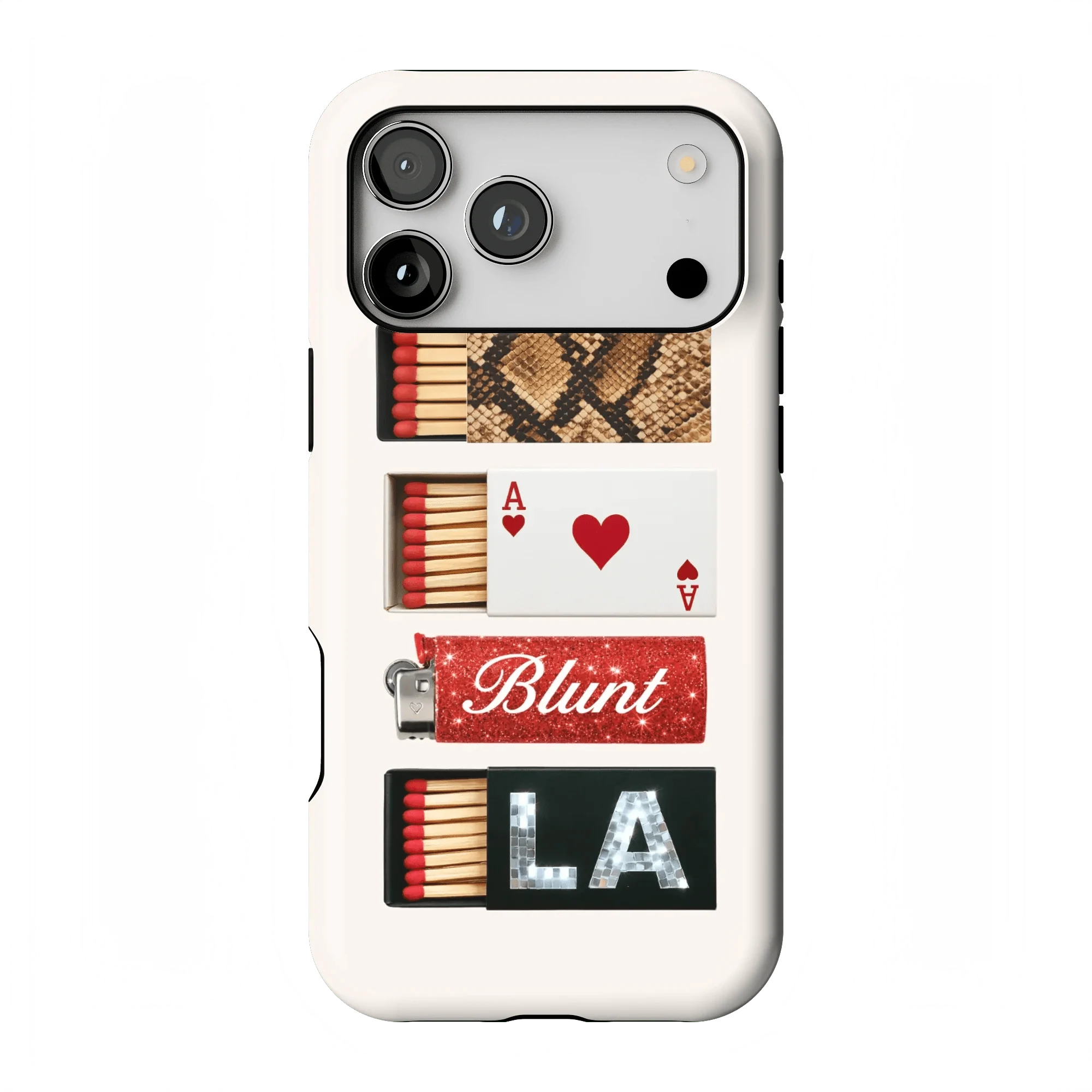 Cream Match iPhone Case - Image 3