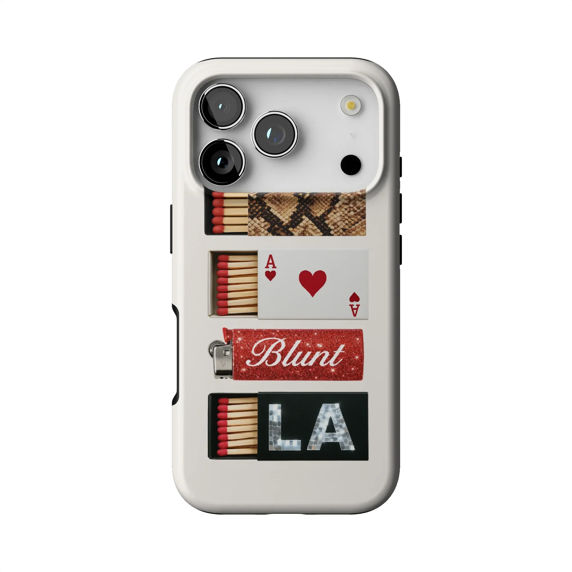 Cream Match iPhone Case - Image 33