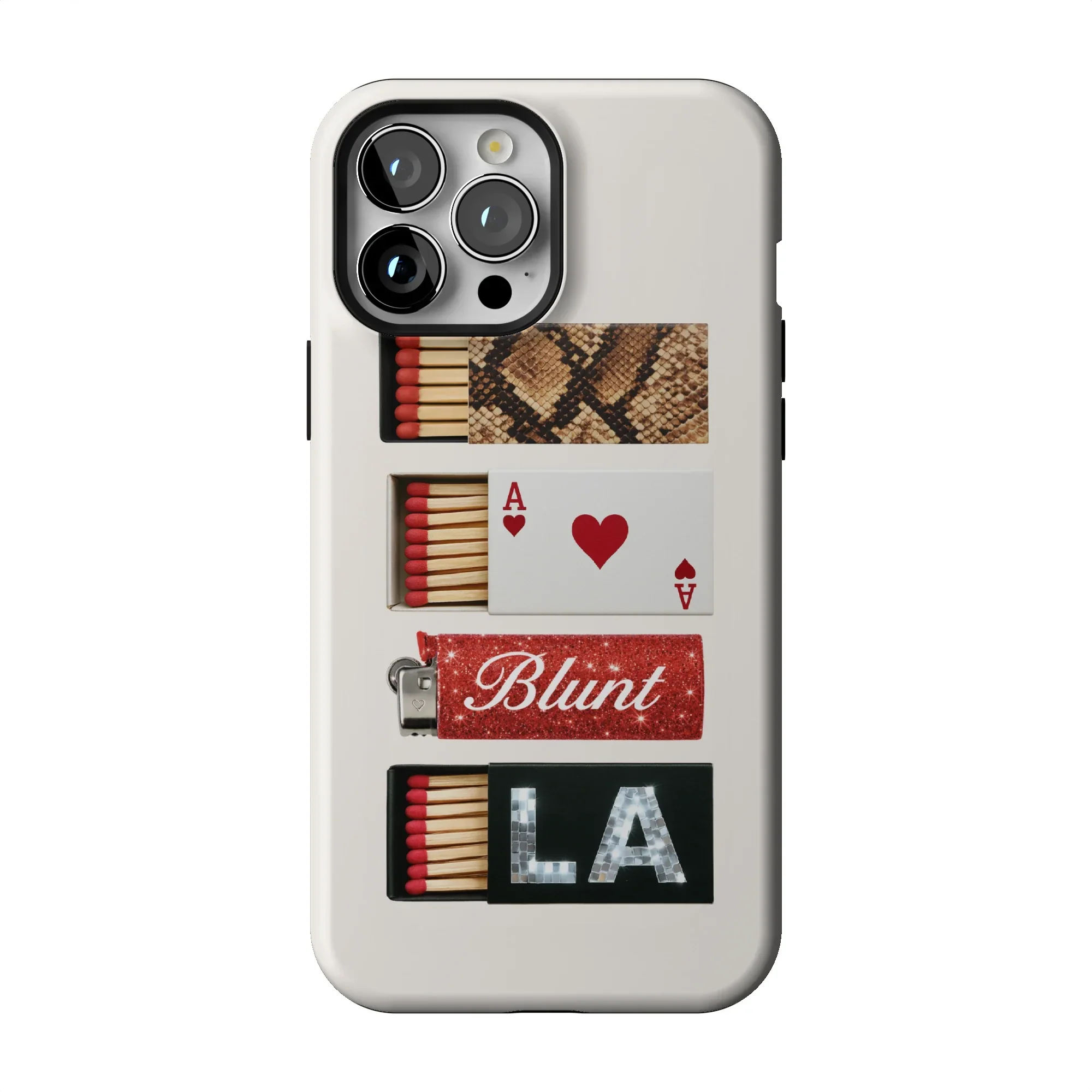 Cream Match iPhone Case - Image 50