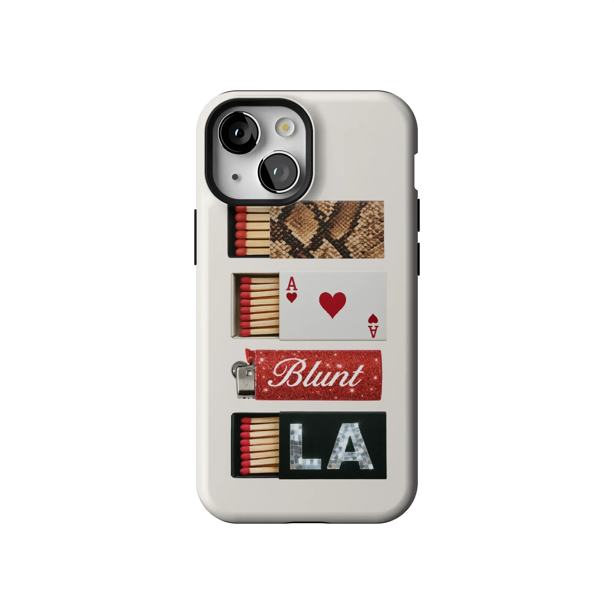 Cream Match iPhone Case - Image 51