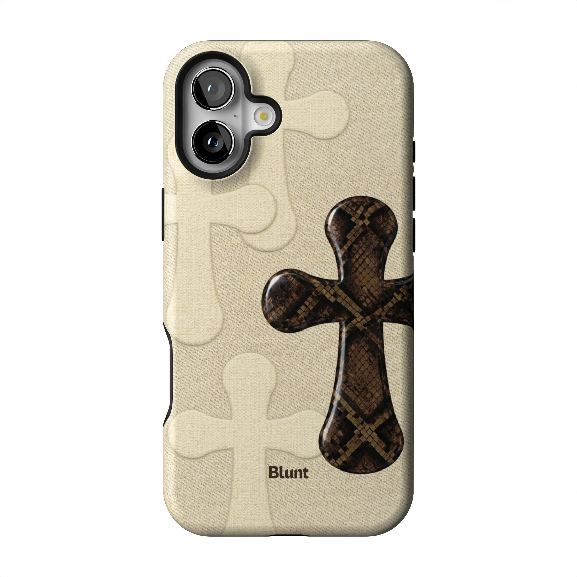 Cream Patch iPhone Case - Image 36