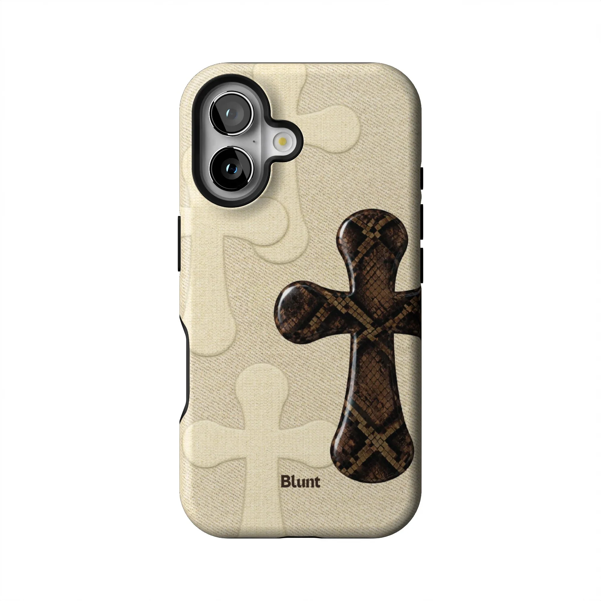 Cream Patch iPhone Case - Image 5