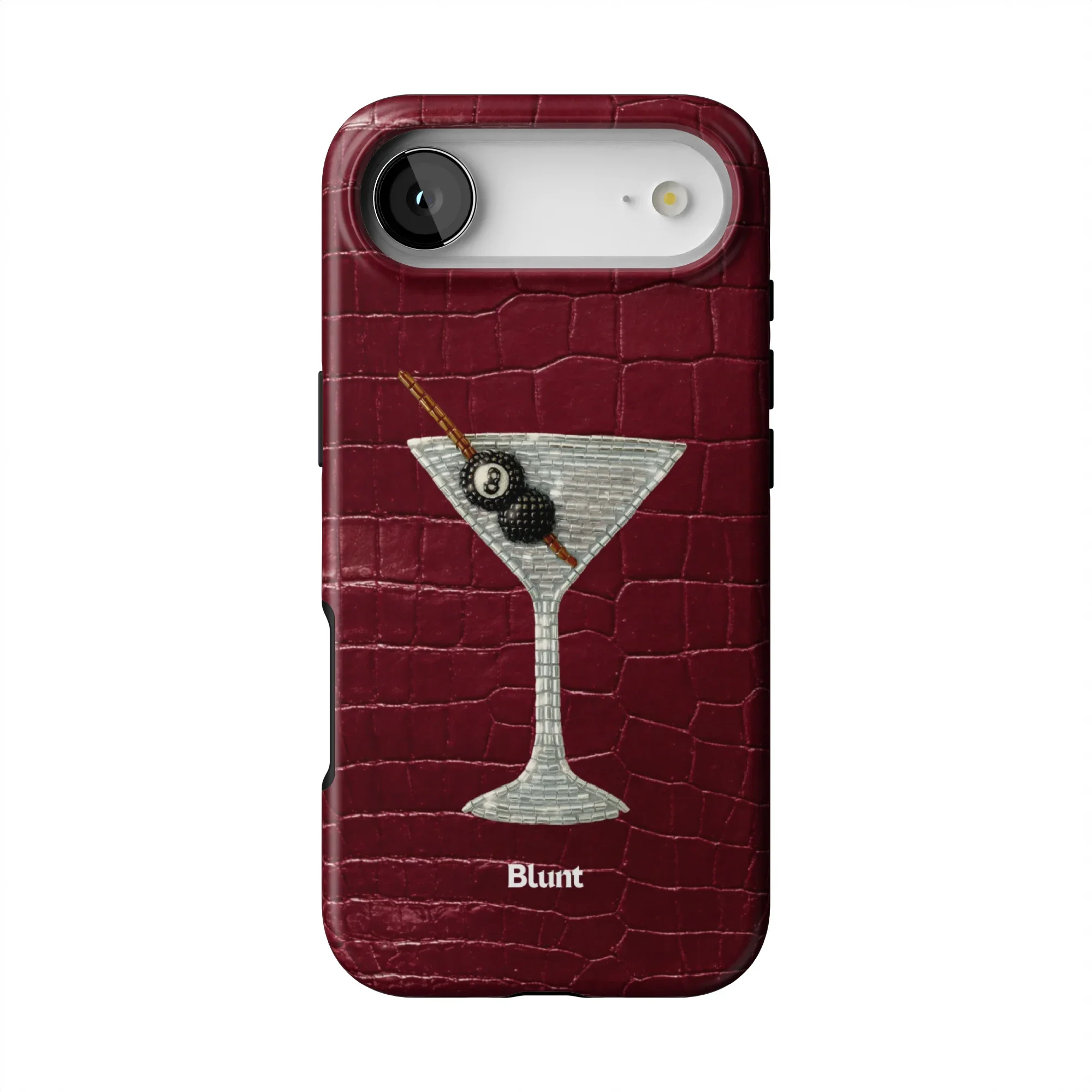 Crimson Happy Hour iPhone Case - Image 7