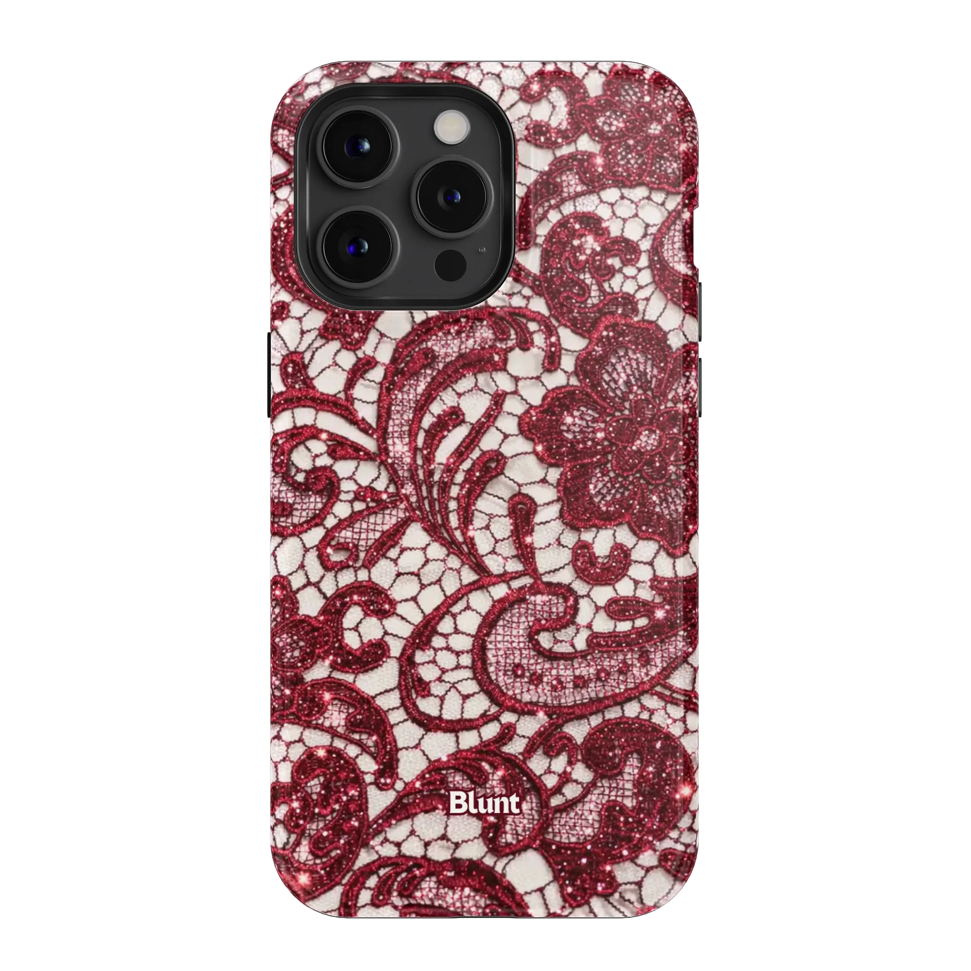 Crimson Lace iPhone Case - Image 11