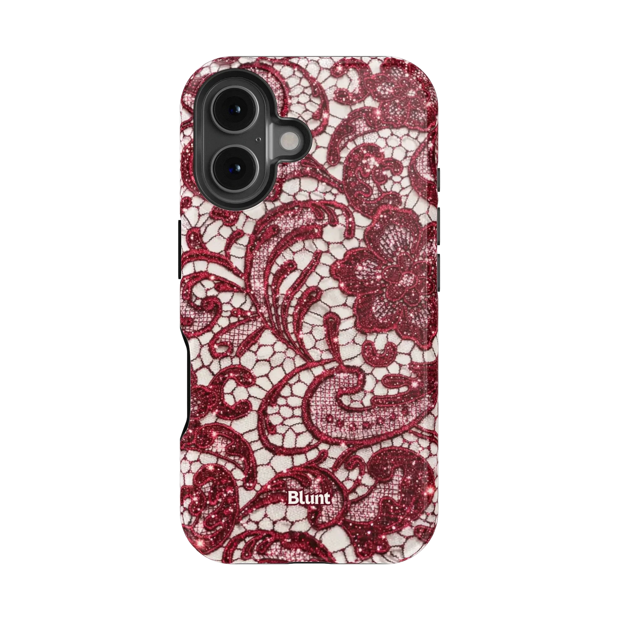 Crimson Lace iPhone Case - Image 5