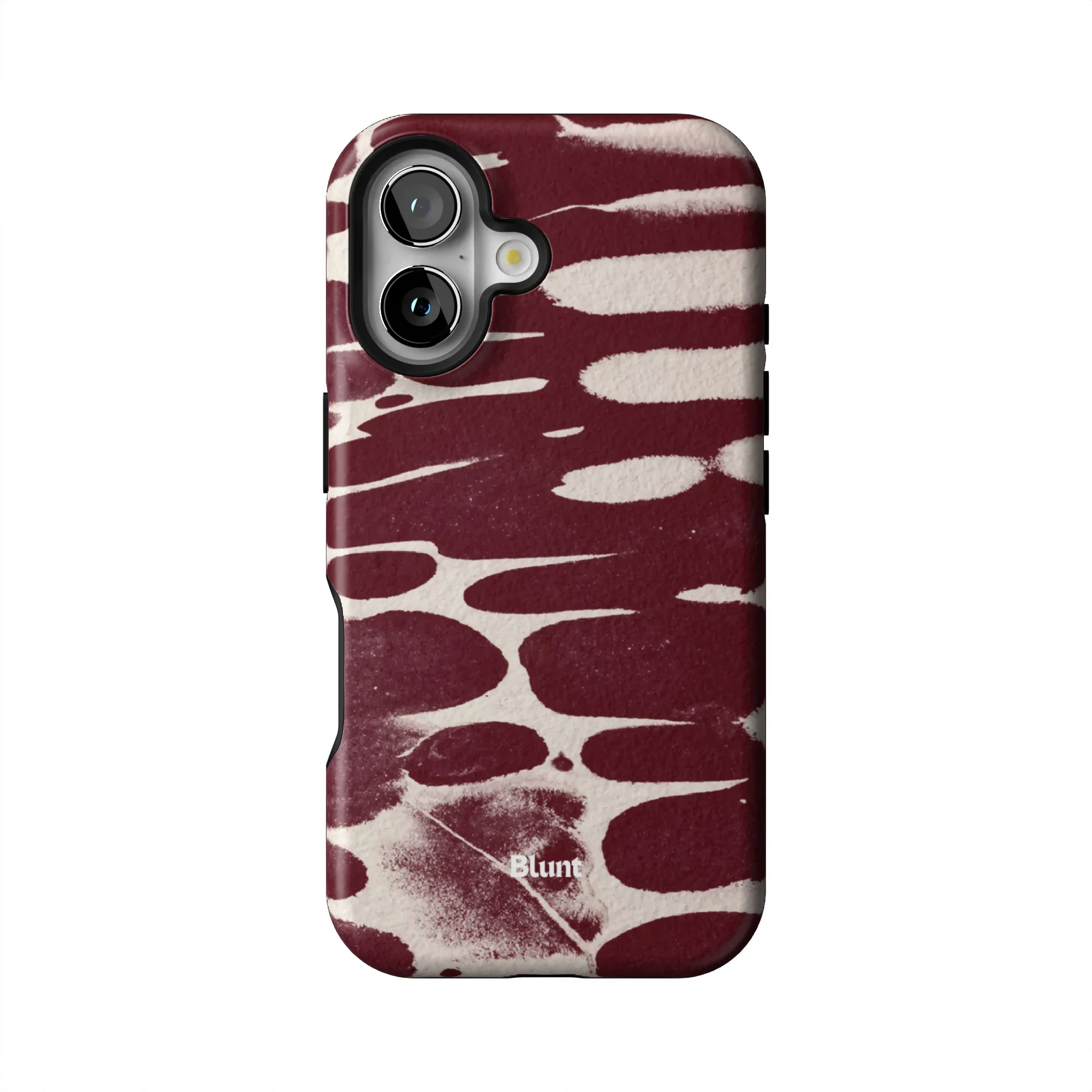 Crimson Noir Abstract iPhone Case - Image 12