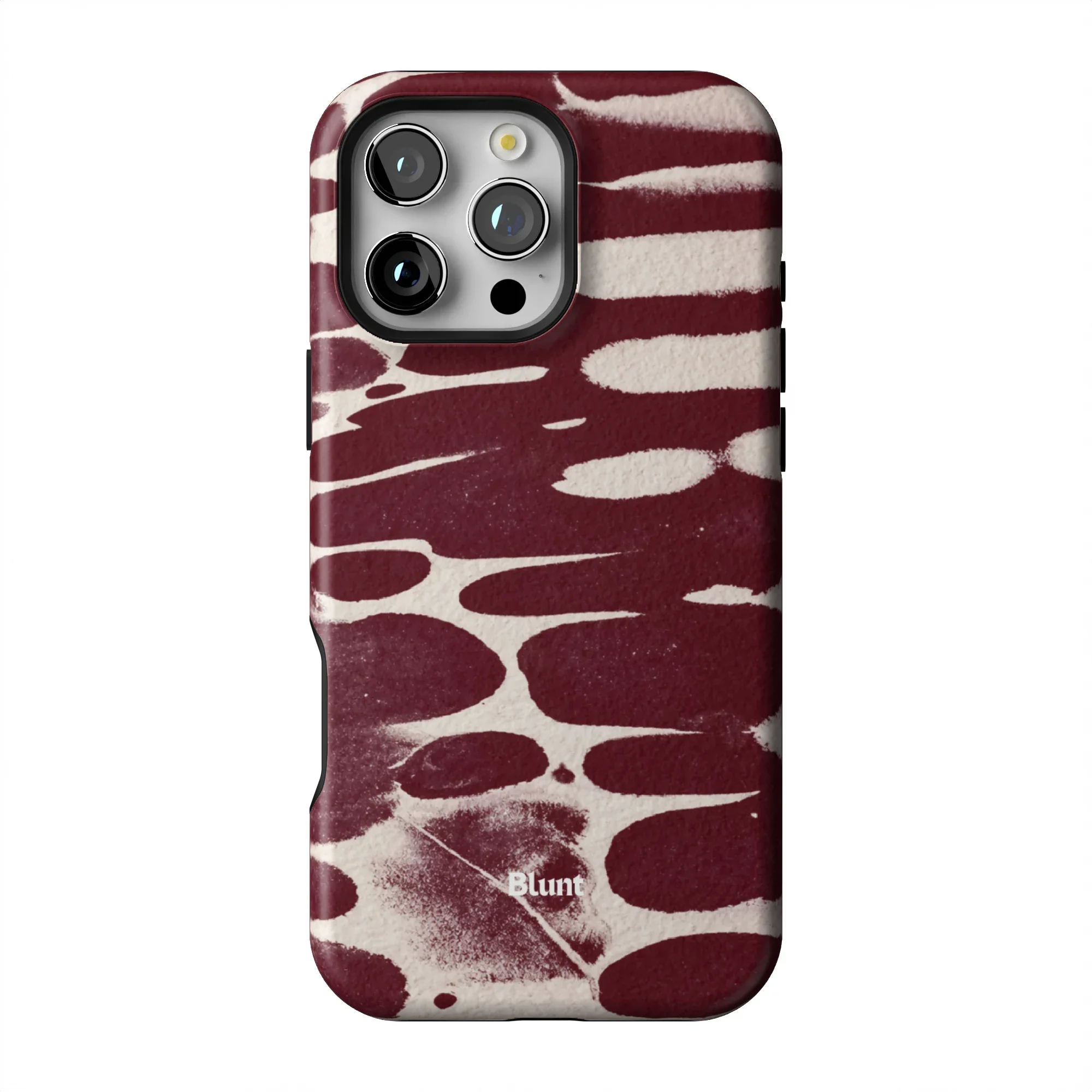 Crimson Noir Abstract iPhone Case - Image 15