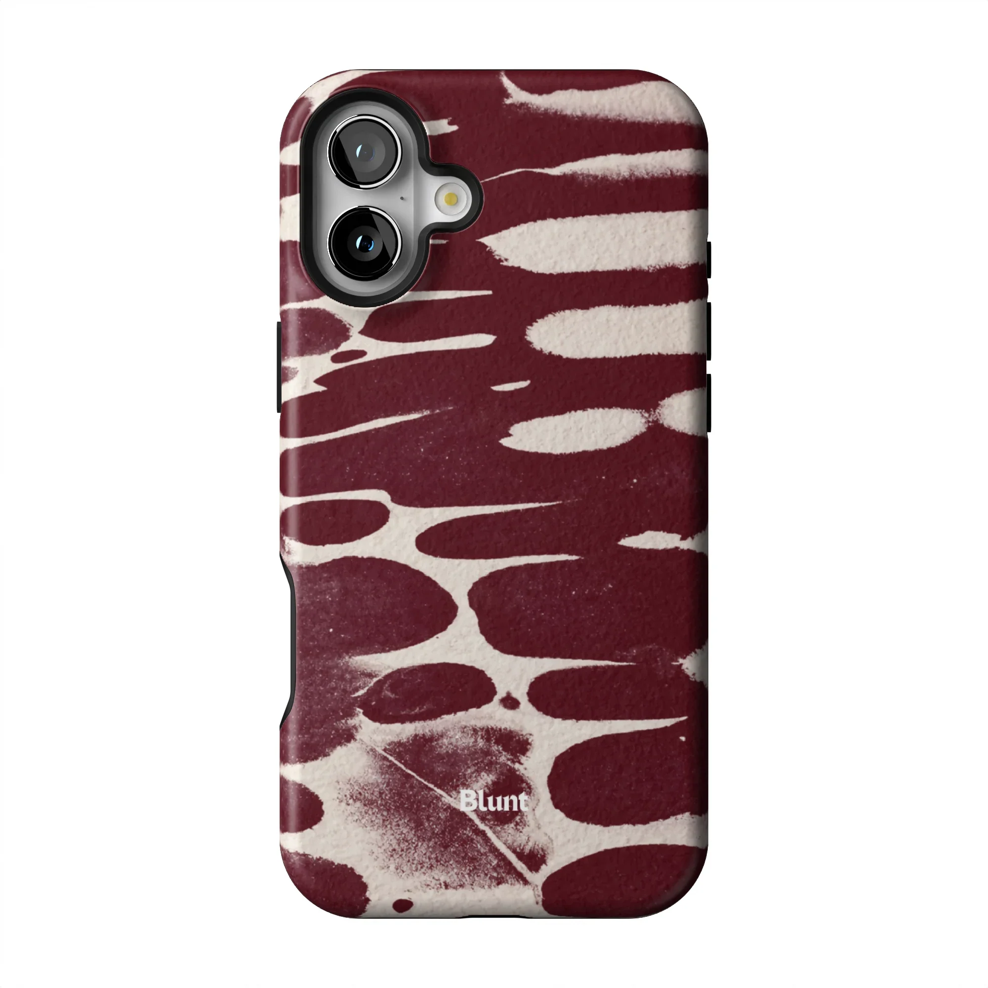 Crimson Noir Abstract iPhone Case - Image 17