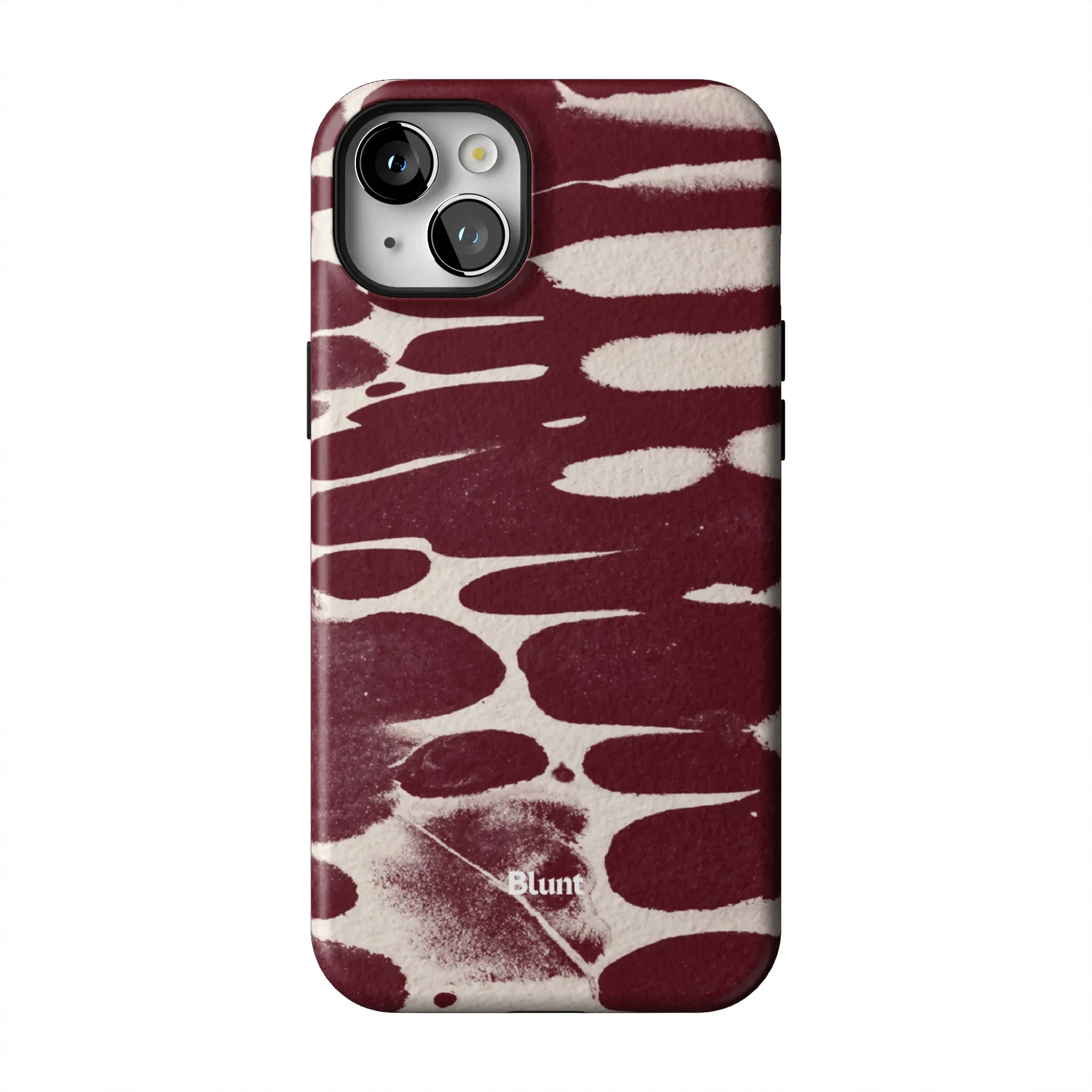 Crimson Noir Abstract iPhone Case - Image 36