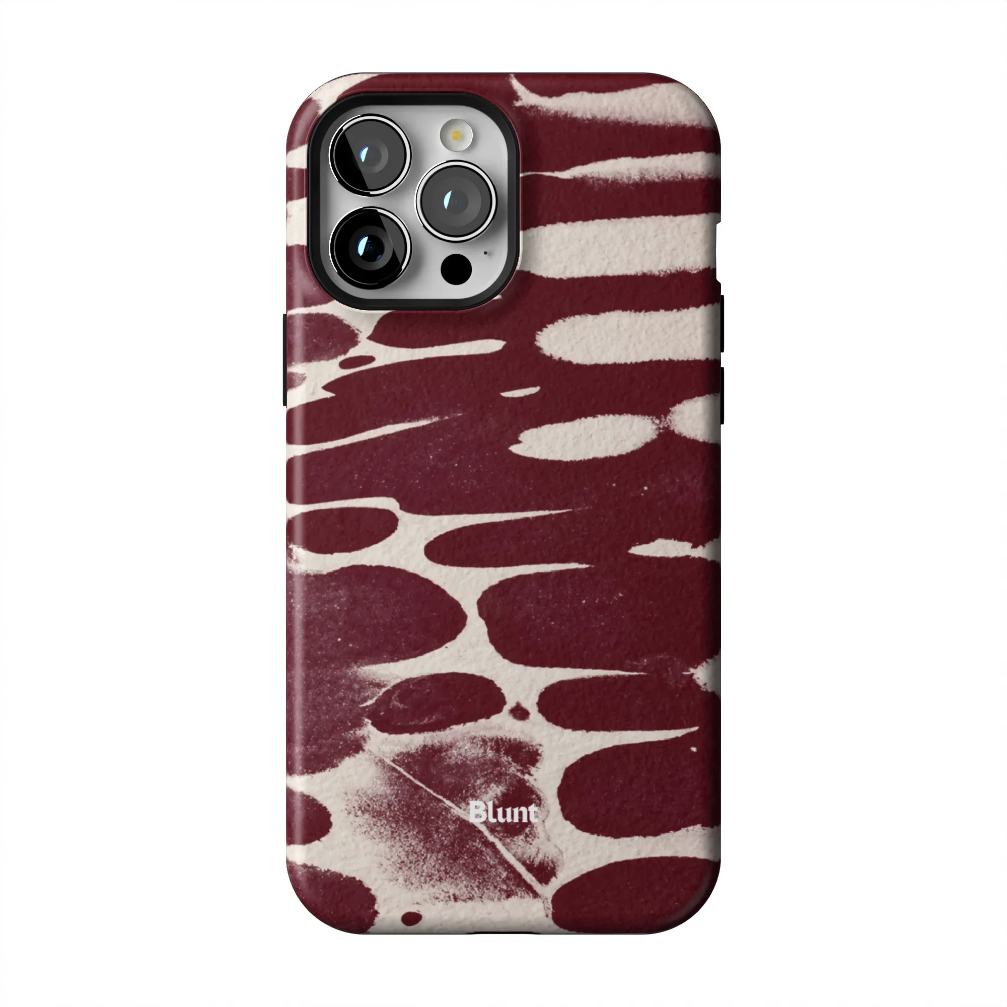 Crimson Noir Abstract iPhone Case - Image 41