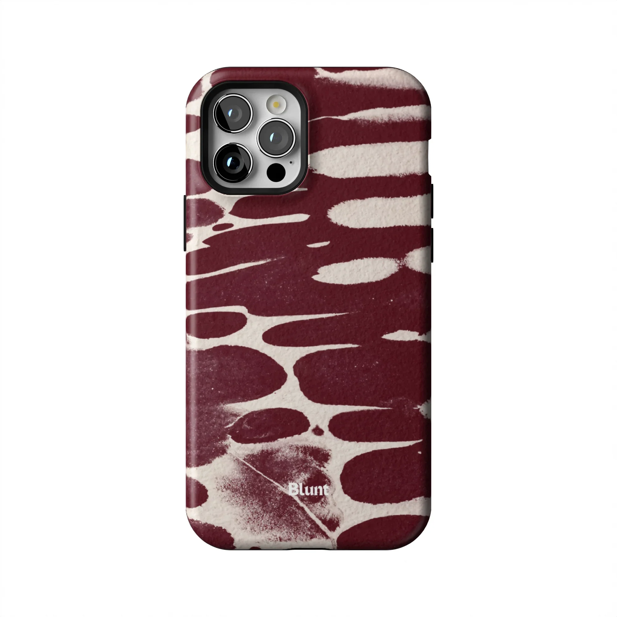 Crimson Noir Abstract iPhone Case - Image 48