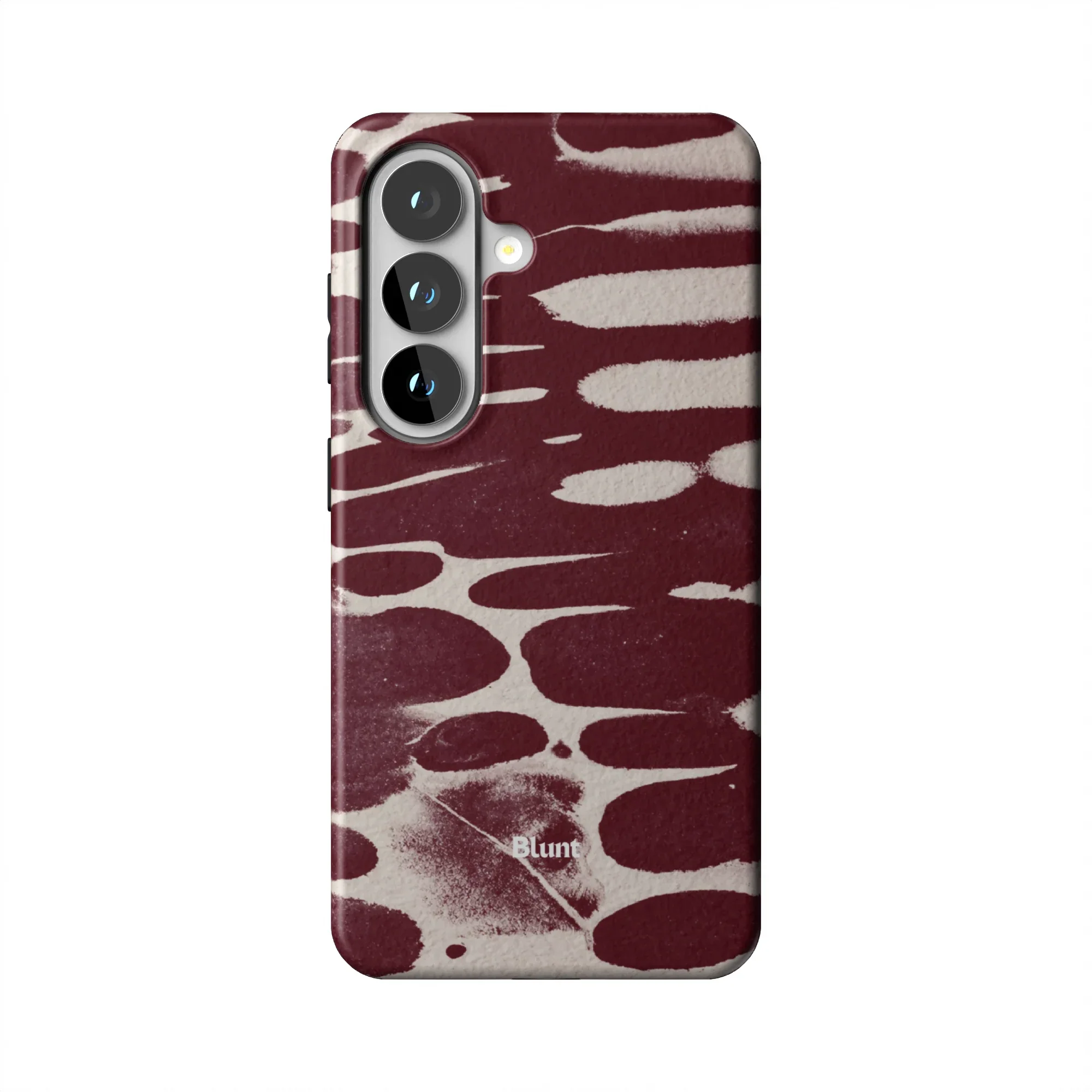 Crimson Noir Abstract Samsung Phone Case - Image 2