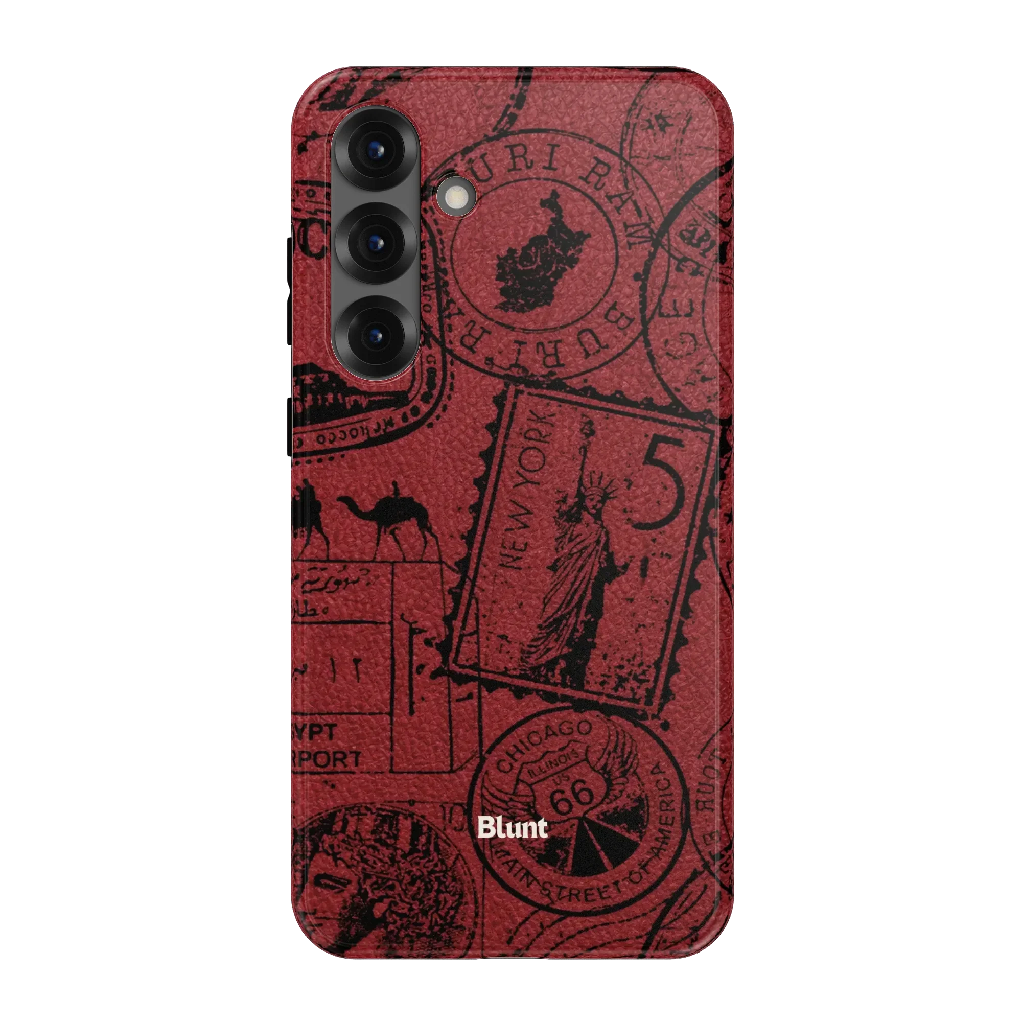 Crimson Post Samsung Phone Case - Image 8