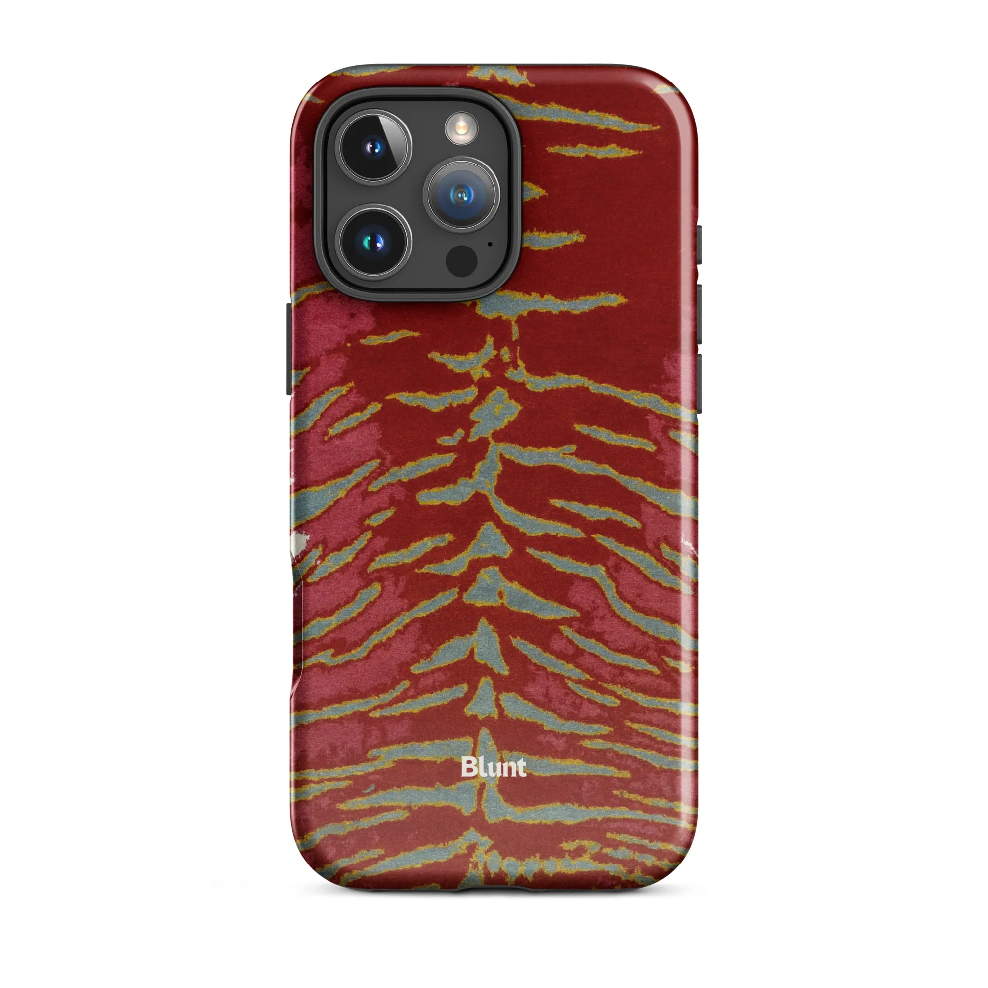 Crimson Veins iPhone Case - Image 3