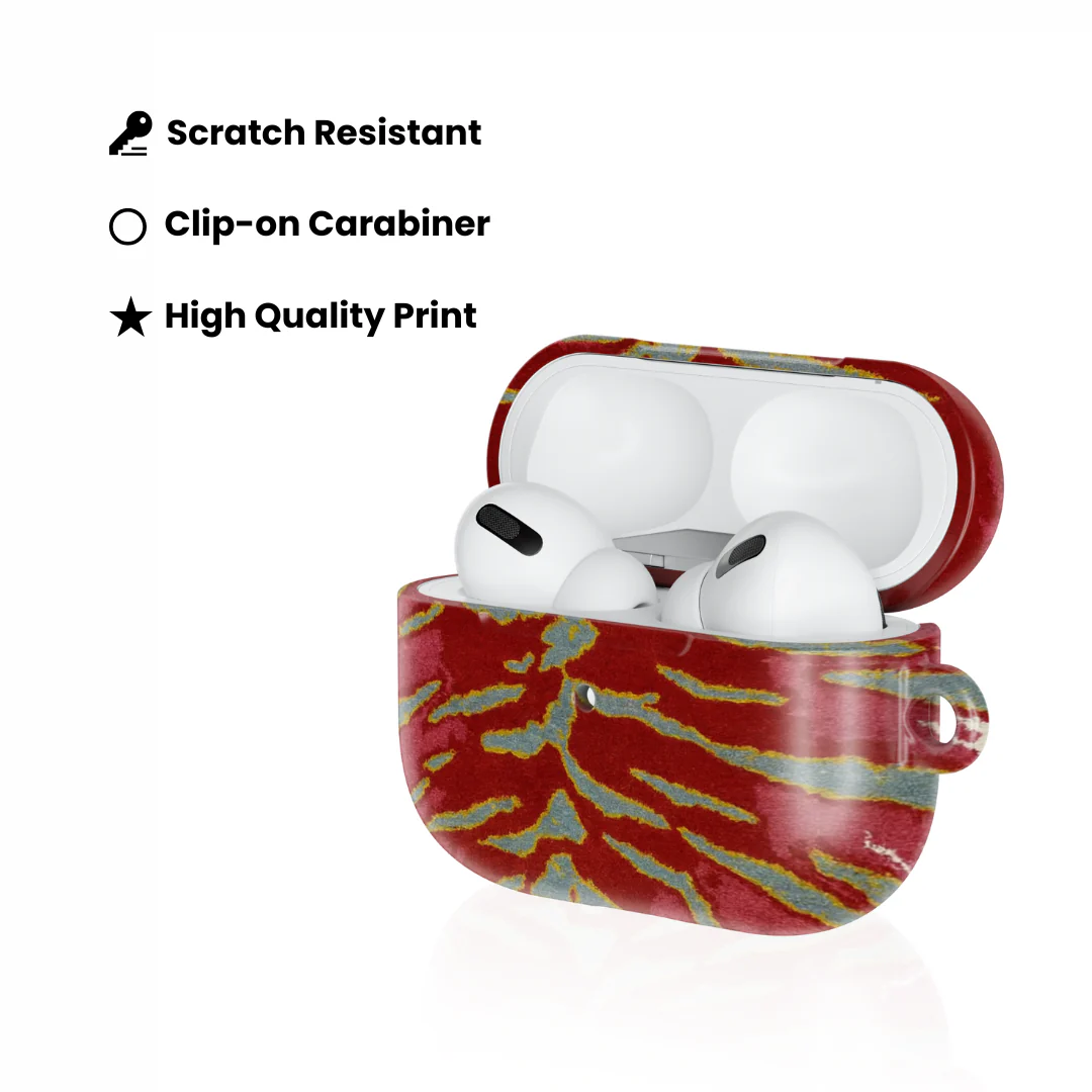 Crimson Veins AirPod Case - Image 7