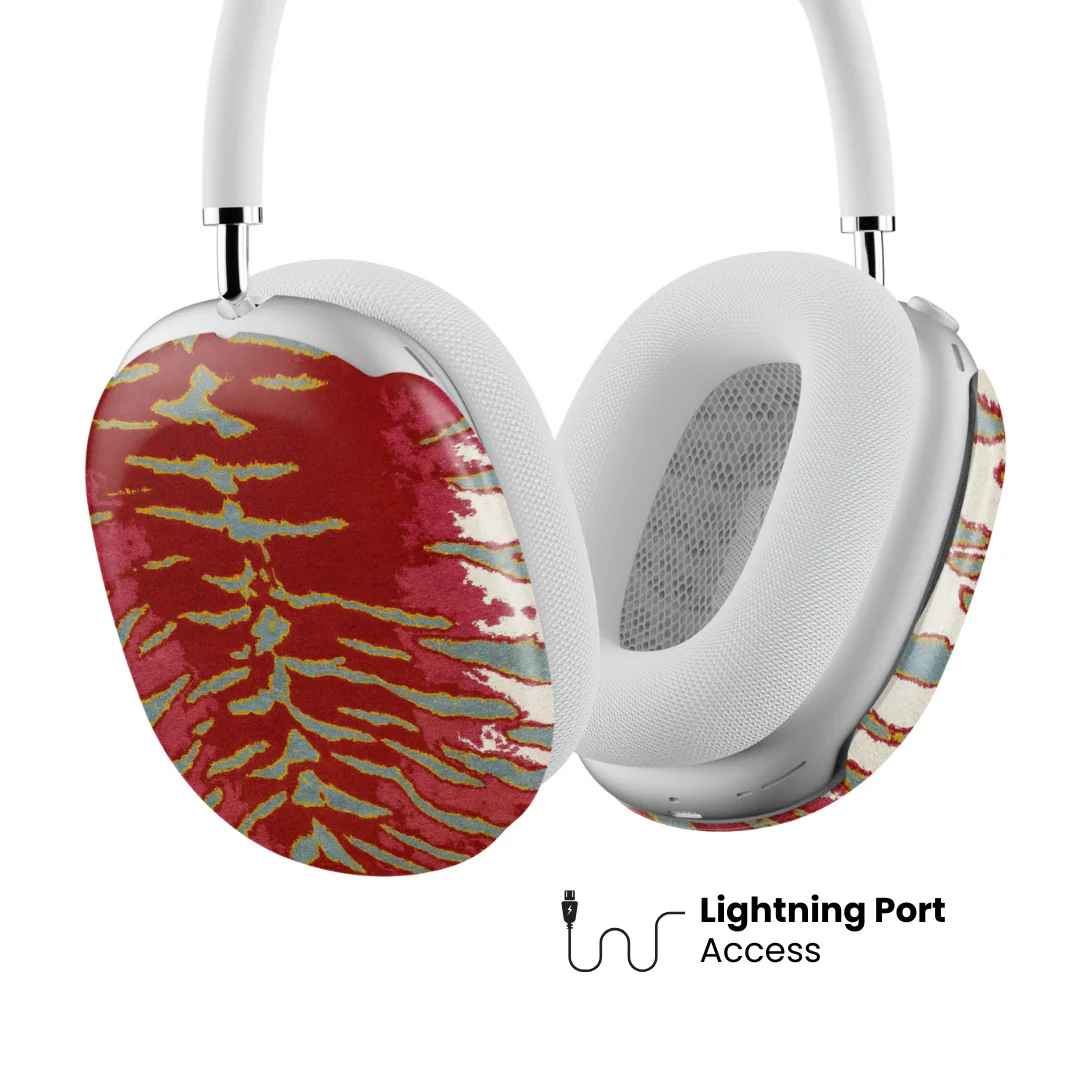 Crimson Veins AirPod Max Case - Image 4