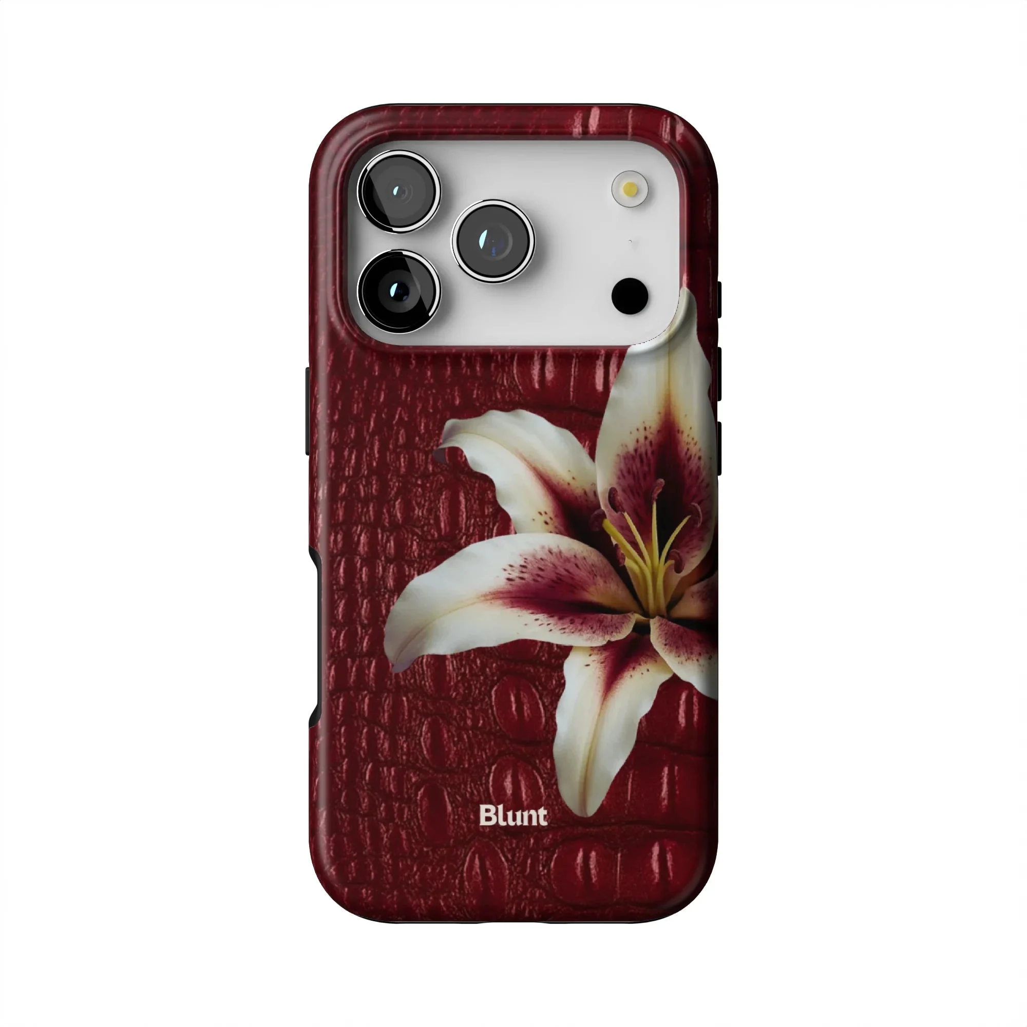 Crimson Vermiluxe iPhone Case - Image 2