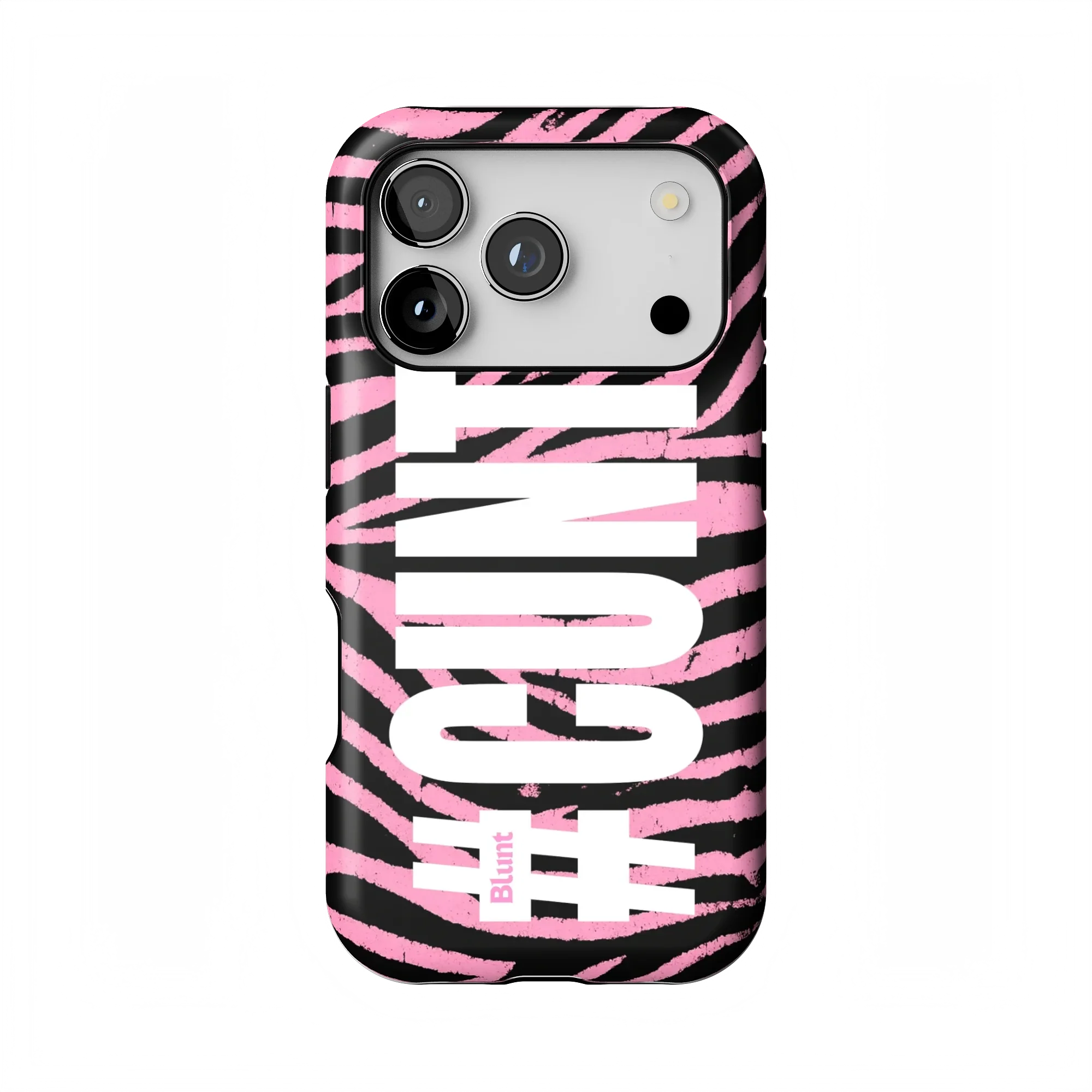 CXNT Pink Zebra iPhone Case - Image 2