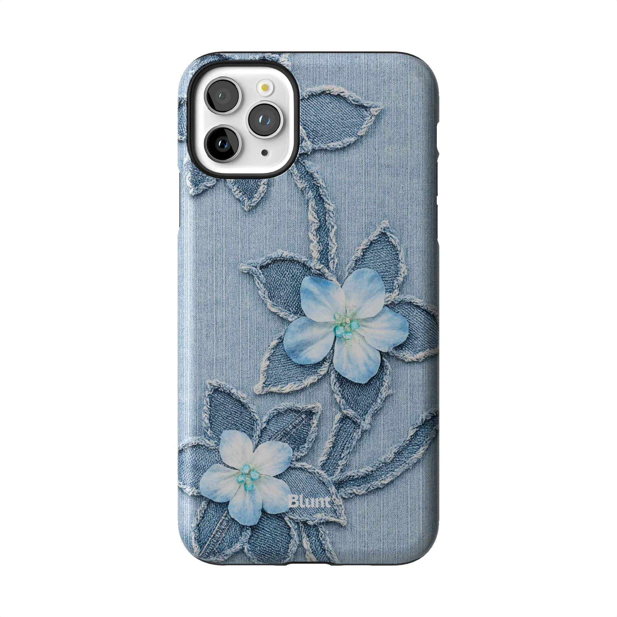 Denim Blue Bloom iPhone Case - Image 58