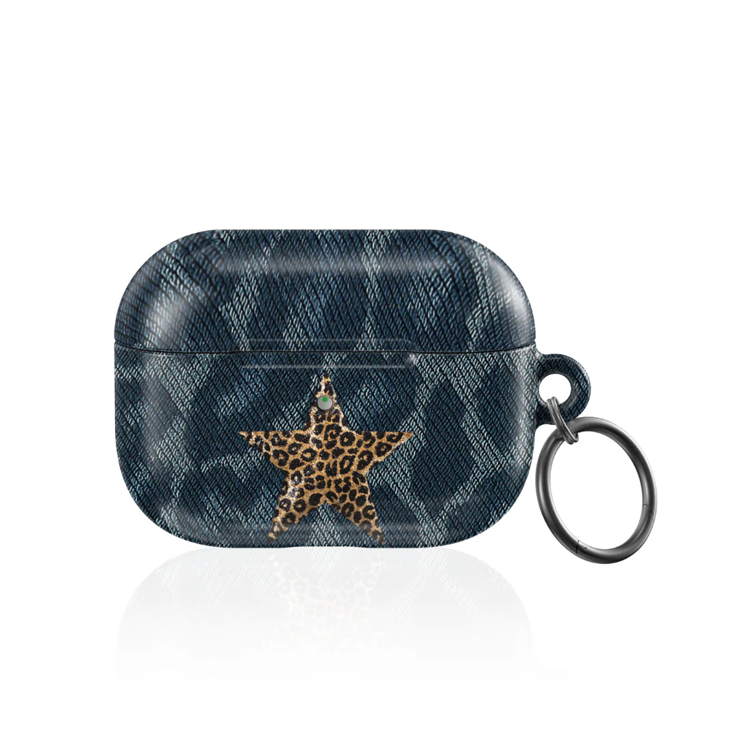 Denim Cheetah AirPod Case - Image 5