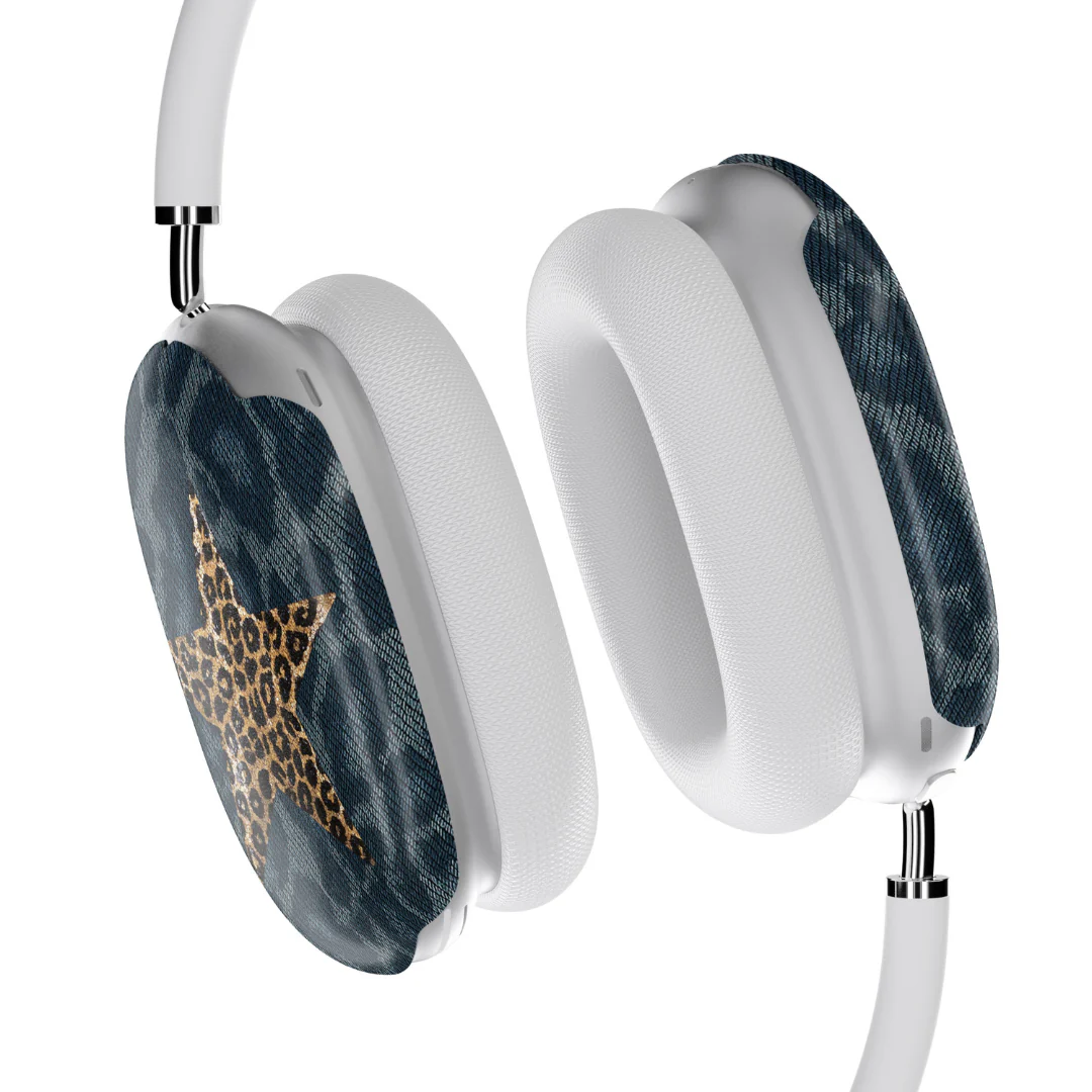 Denim Cheetah AirPod Max Case - Image 2