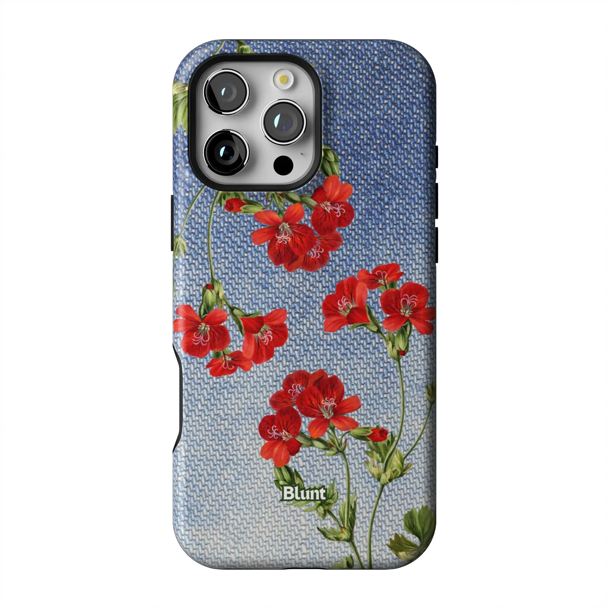 Denim Posy iPhone Case - Image 15