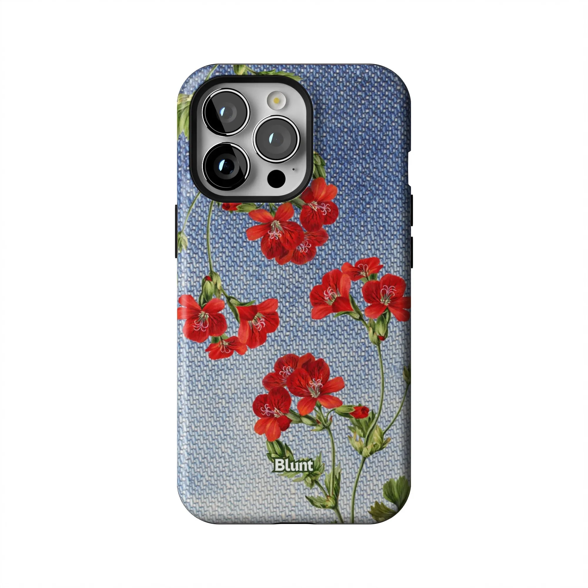 Denim Posy iPhone Case - Image 37