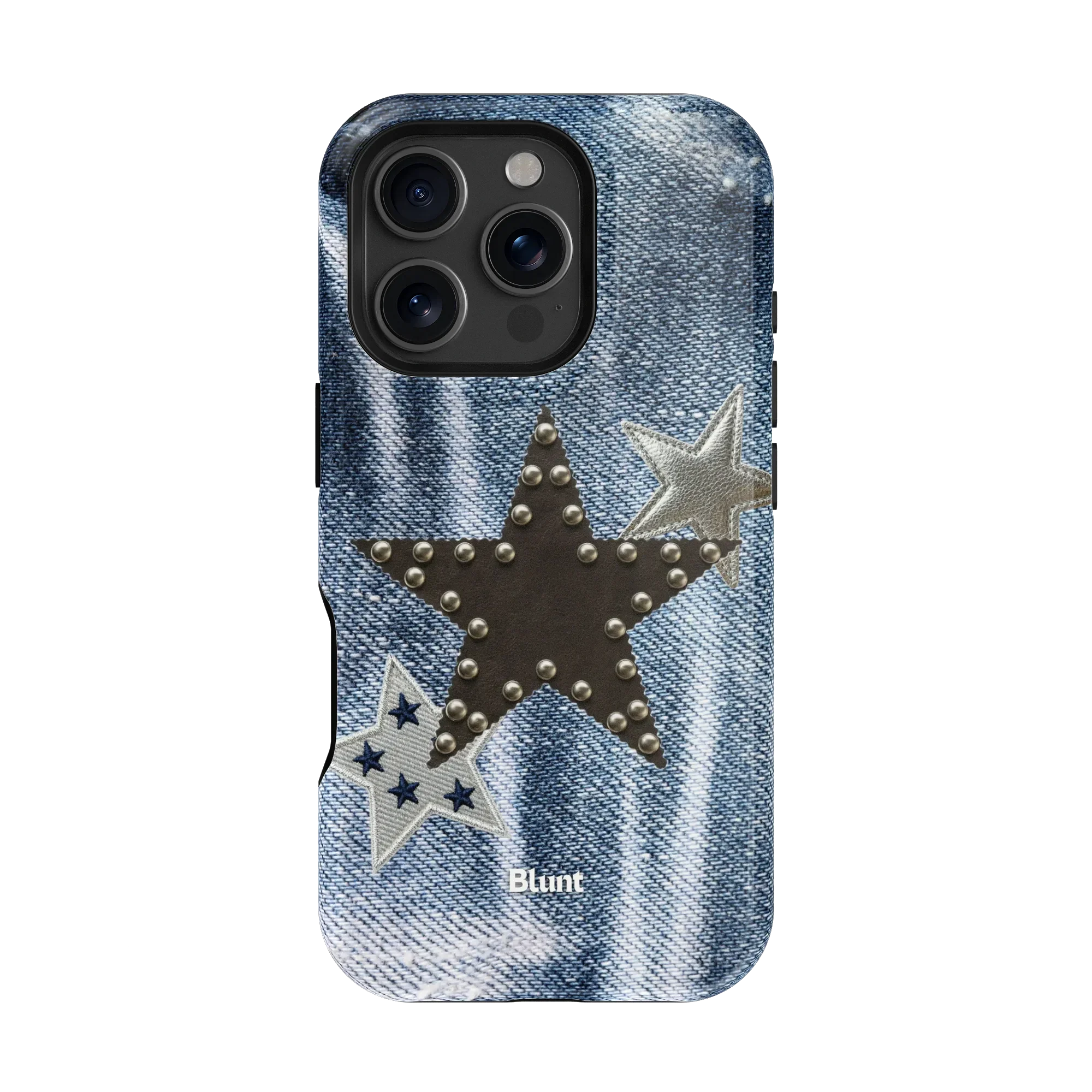 Denim Starstud iPhone Case - Image 6