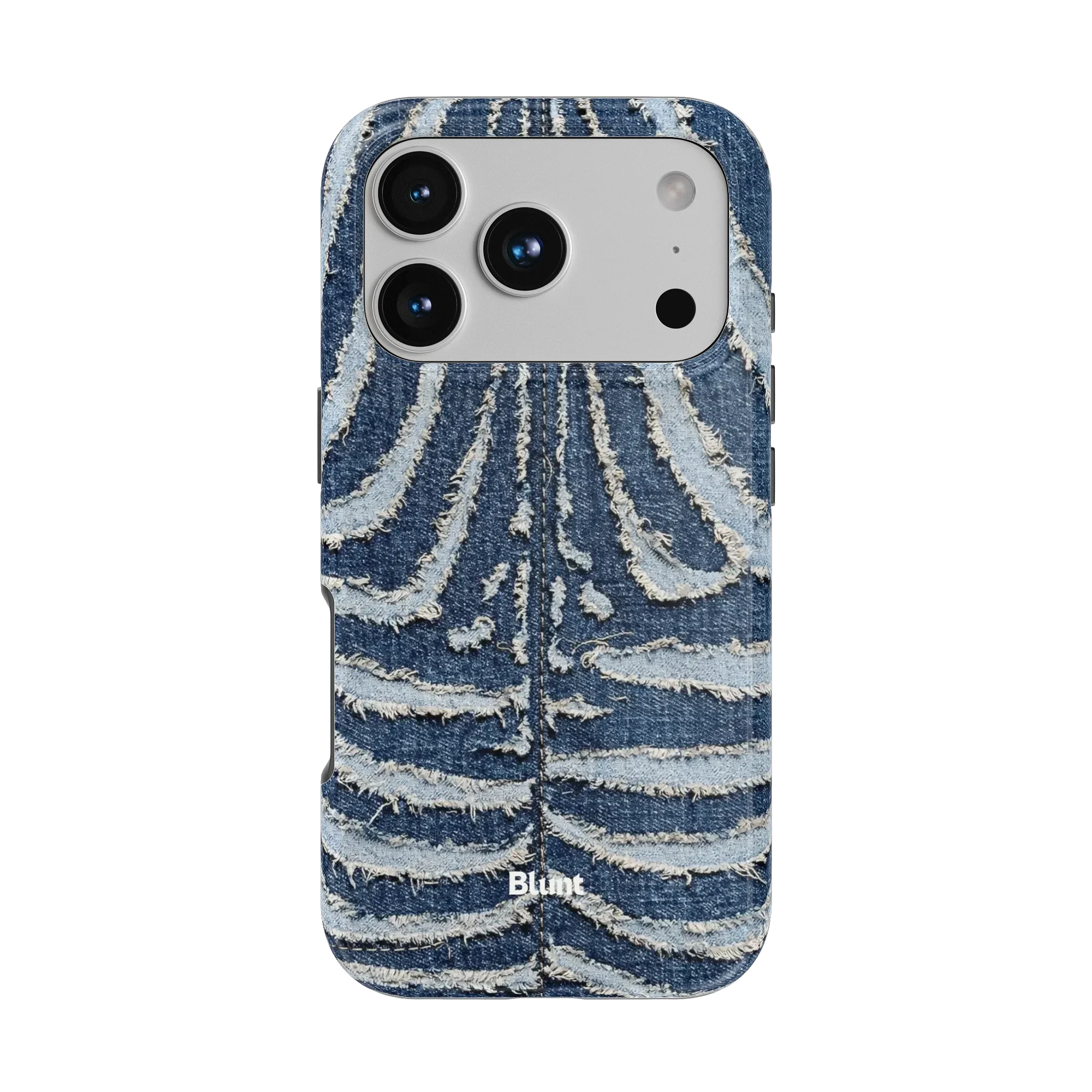 Denim Zib iPhone Case - Image 2