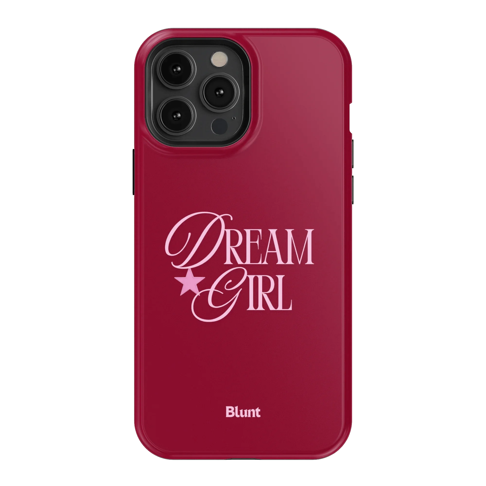 Dream Girl Maroon iPhone Case - Image 19
