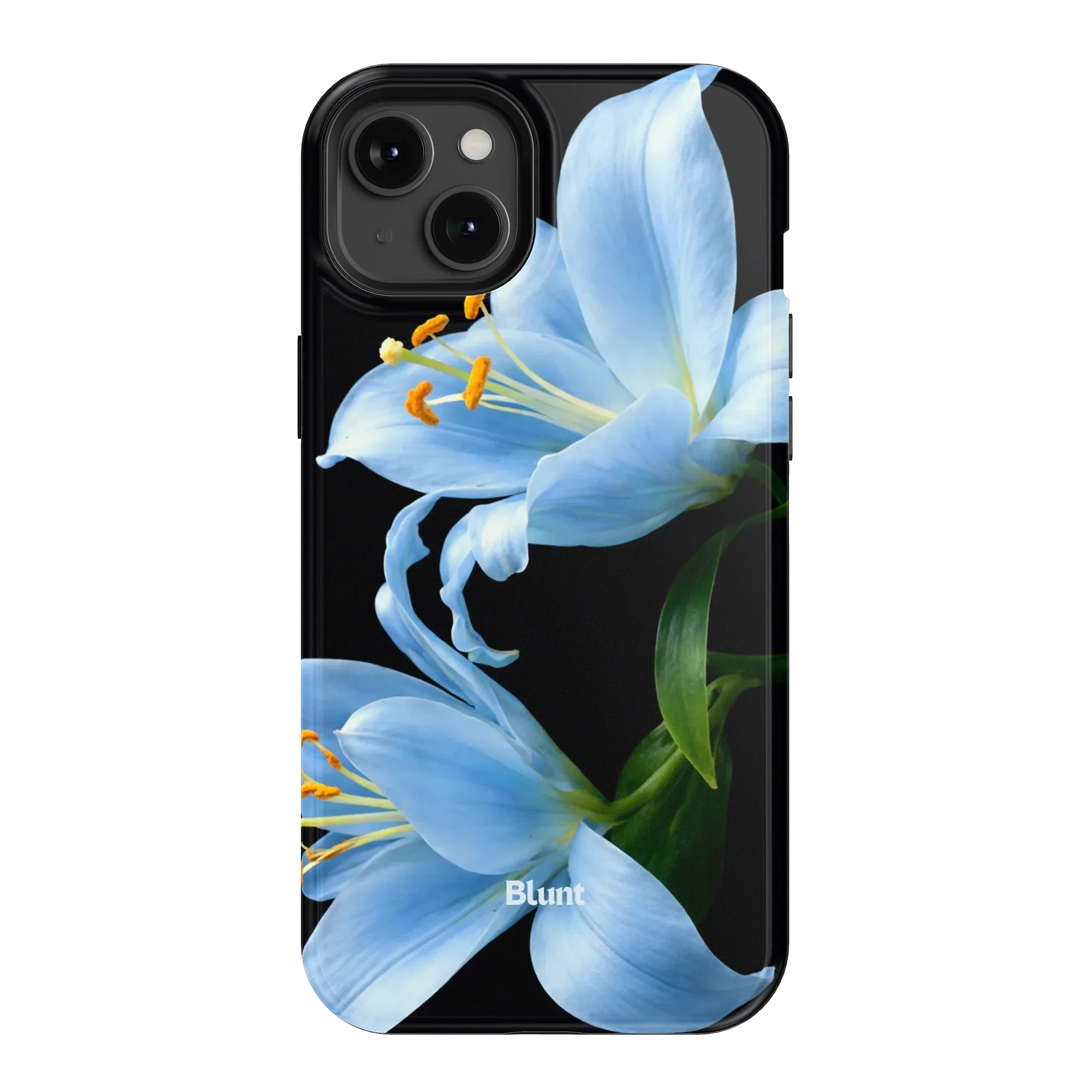 Eclipse Orchid in Blue iPhone Case - Image 12