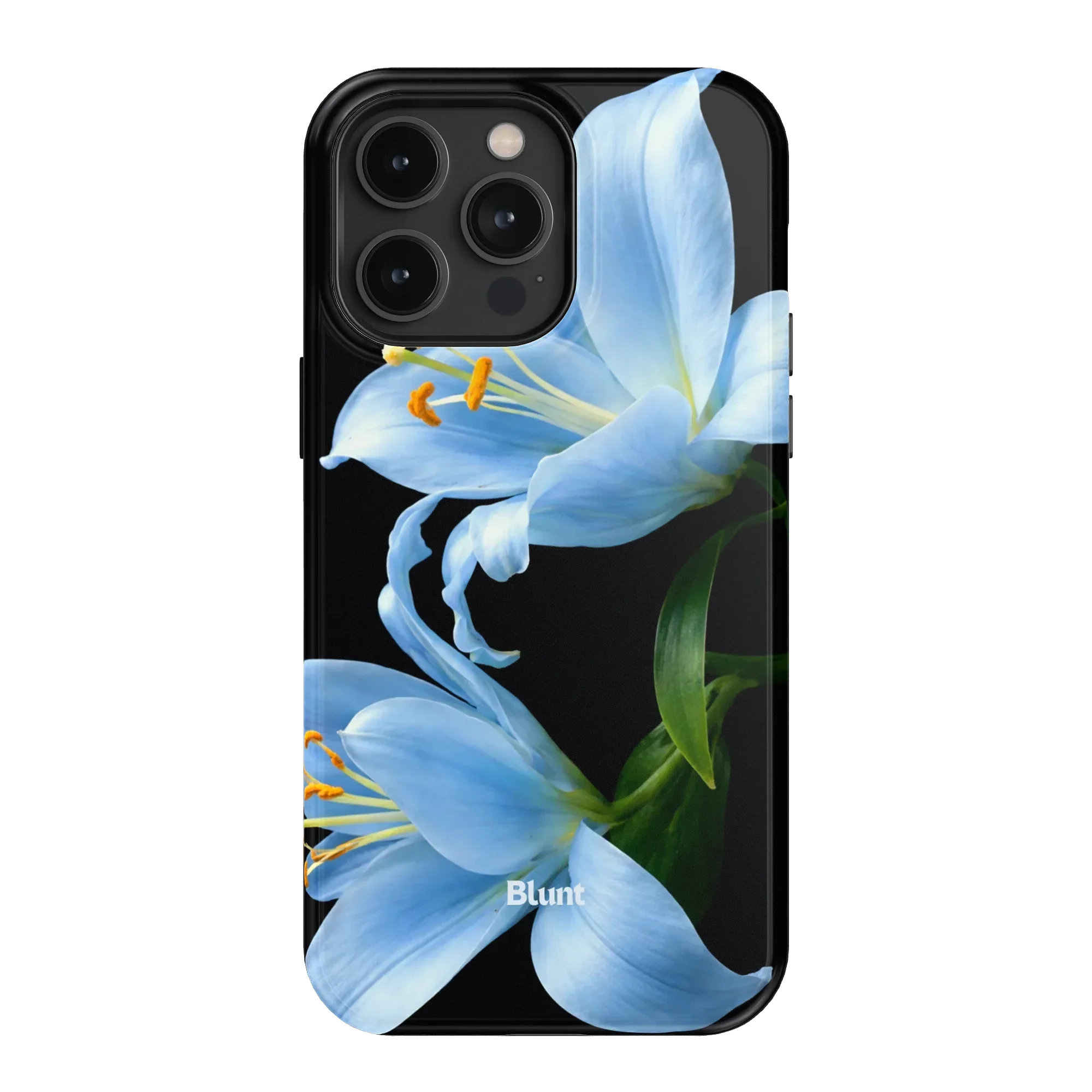 Eclipse Orchid in Blue iPhone Case - Image 15
