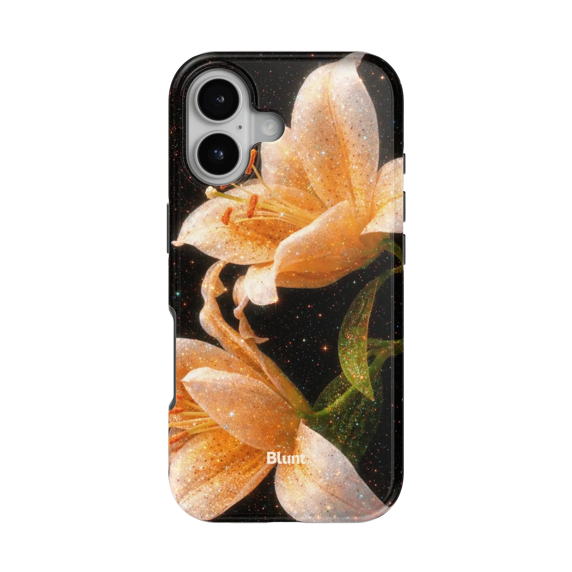 Eclipse Orchid in Orange iPhone Case
