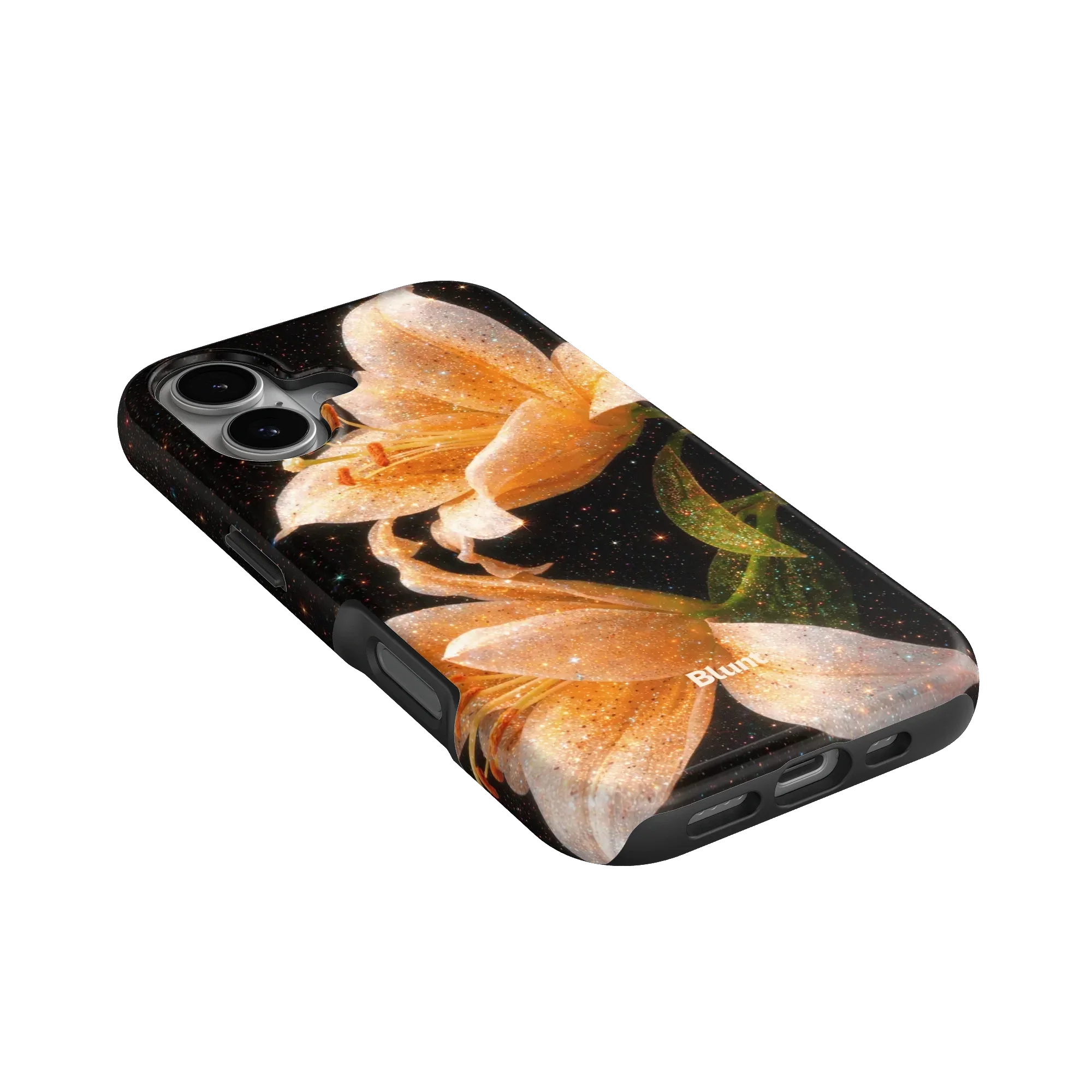 Eclipse Orchid in Orange iPhone Case - Image 28